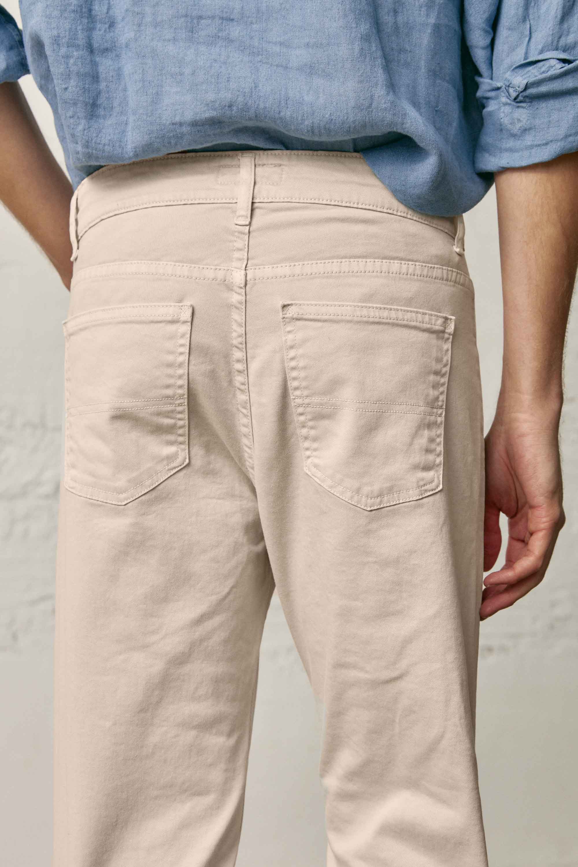 Pantalón Cinco Bolsillos - Beige Tostado - Fernando de Cárcer