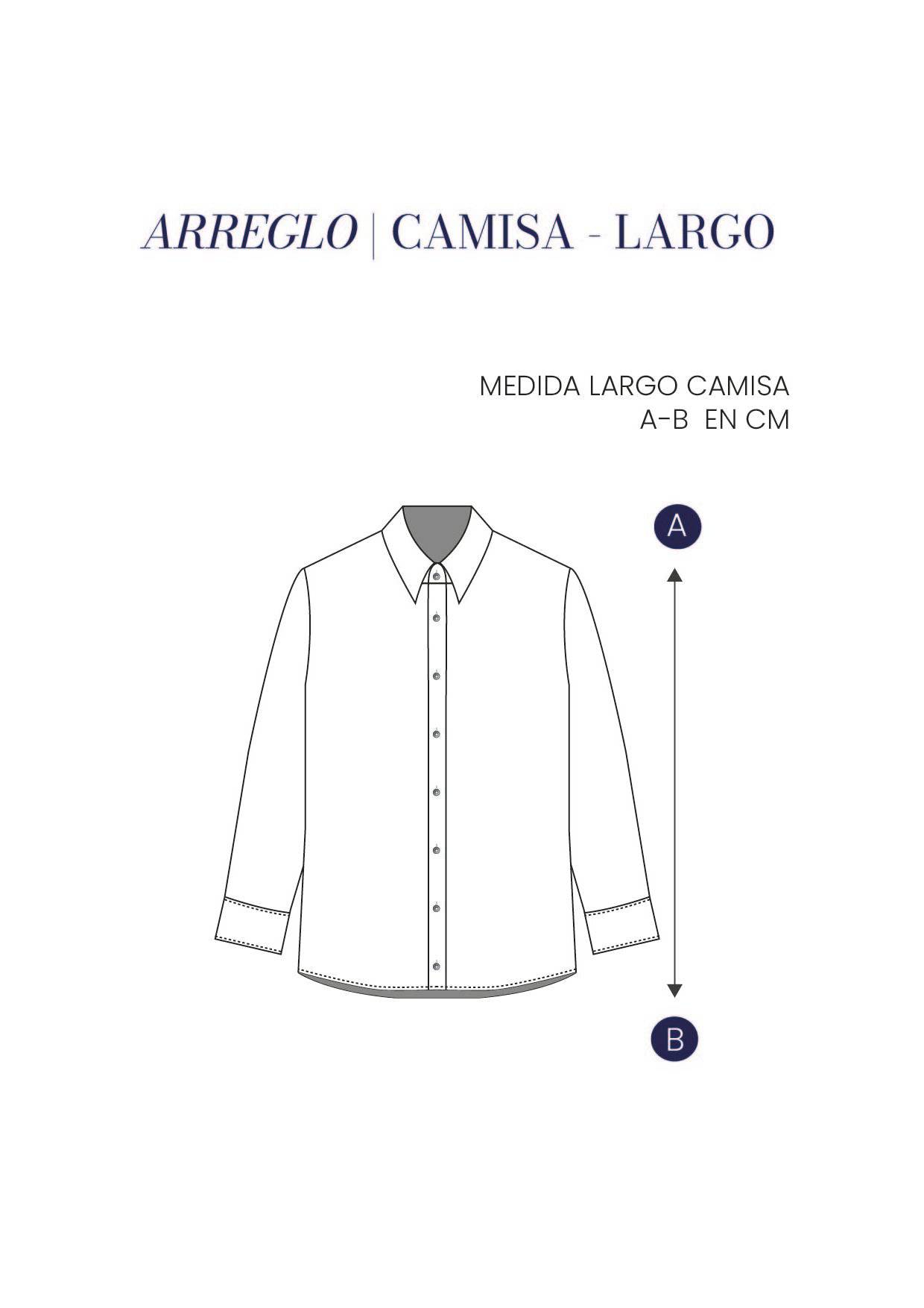 Arreglo Camisa - Largo