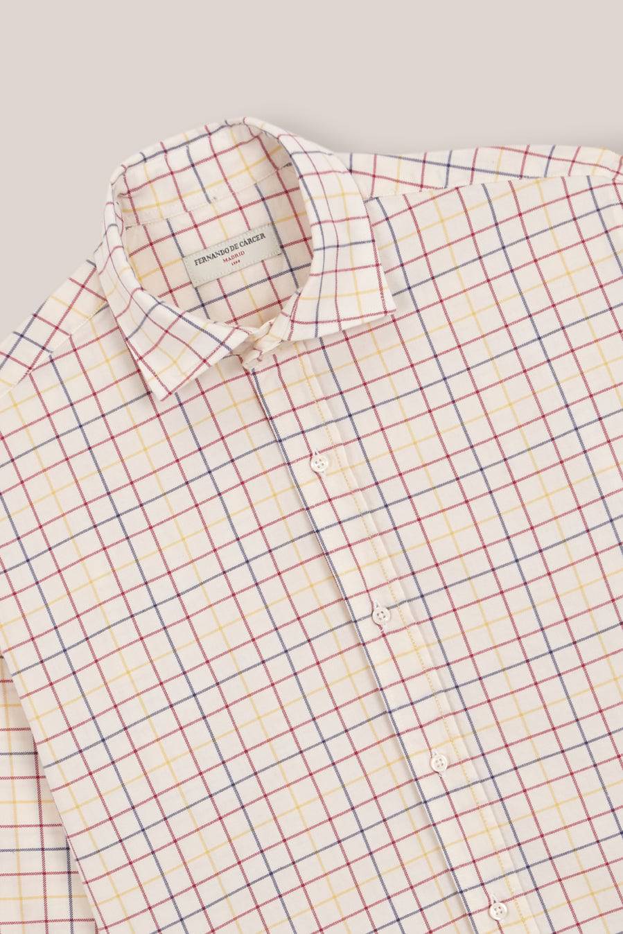 Camisa de Algodón - Viyela Cuadros - Fernando de Cárcer