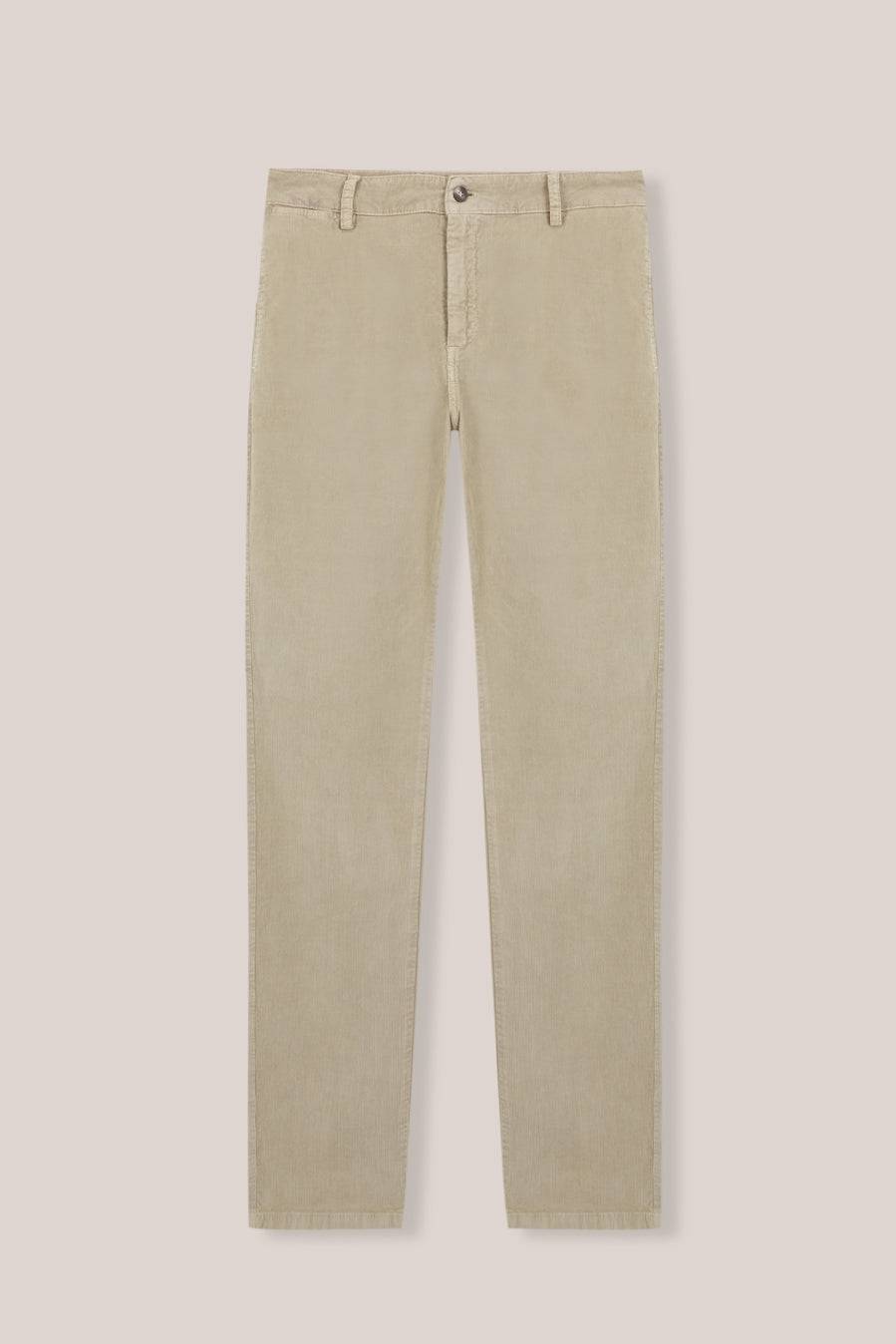 Pantalón Chino Micropana - Beige Tostado - Fernando de Cárcer