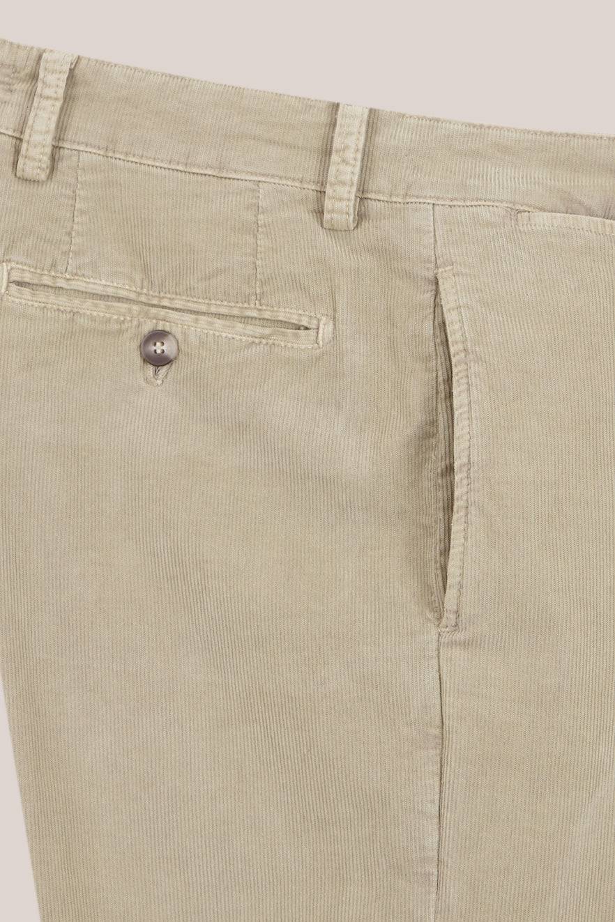Pantalón Chino Micropana - Beige Tostado - Fernando de Cárcer