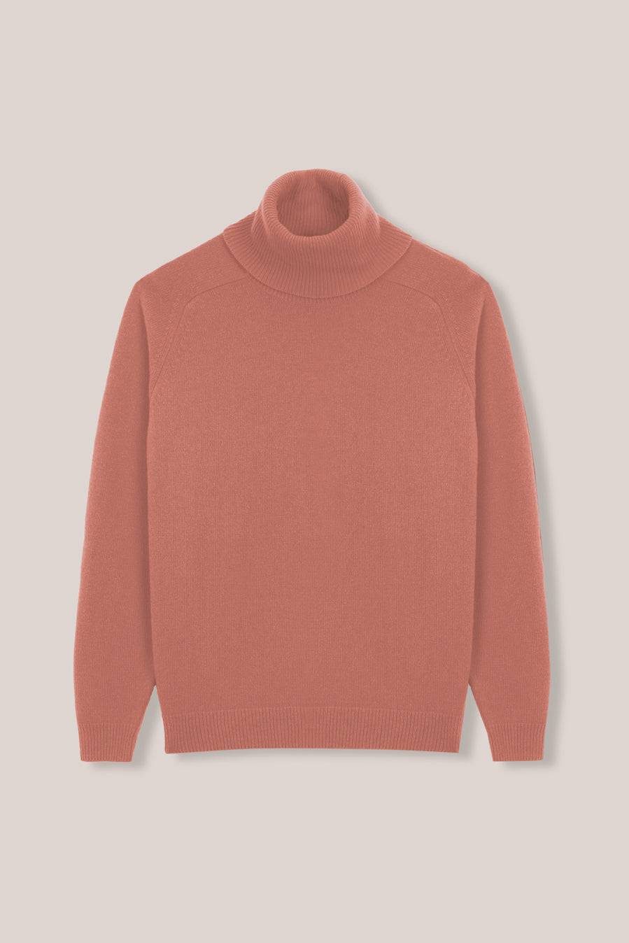 Jersey Cuello Vuelto Lambswool - Salmón - Fernando de Cárcer