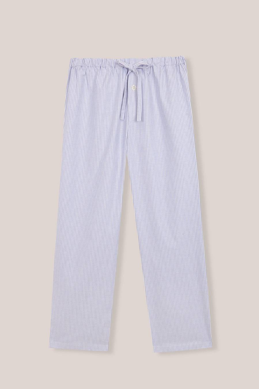 Pijama - Oxford Rayas Azul y Blanco - Fernando de Cárcer