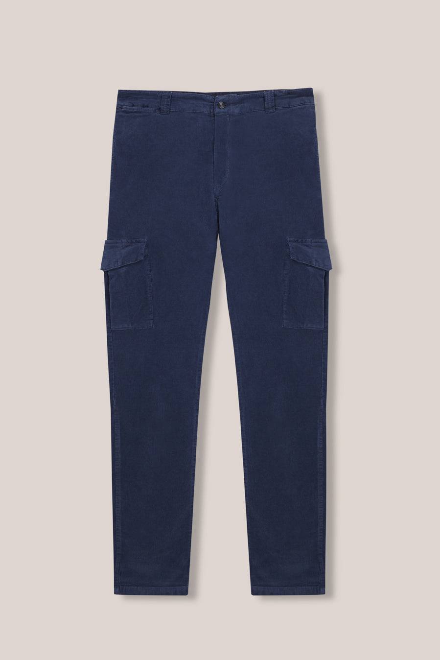 Pantalón Cargo Micropana - Azul Marino - Fernando de Cárcer