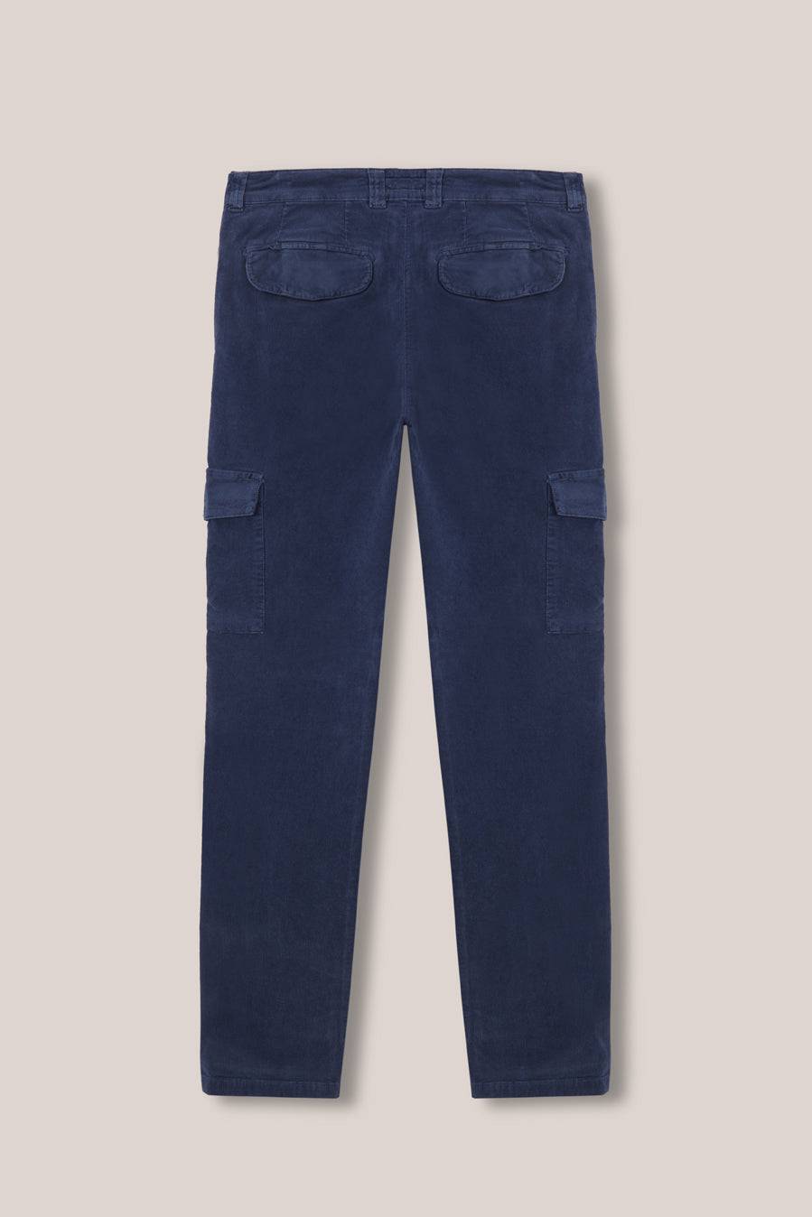 Pantalón Cargo Micropana - Azul Marino - Fernando de Cárcer