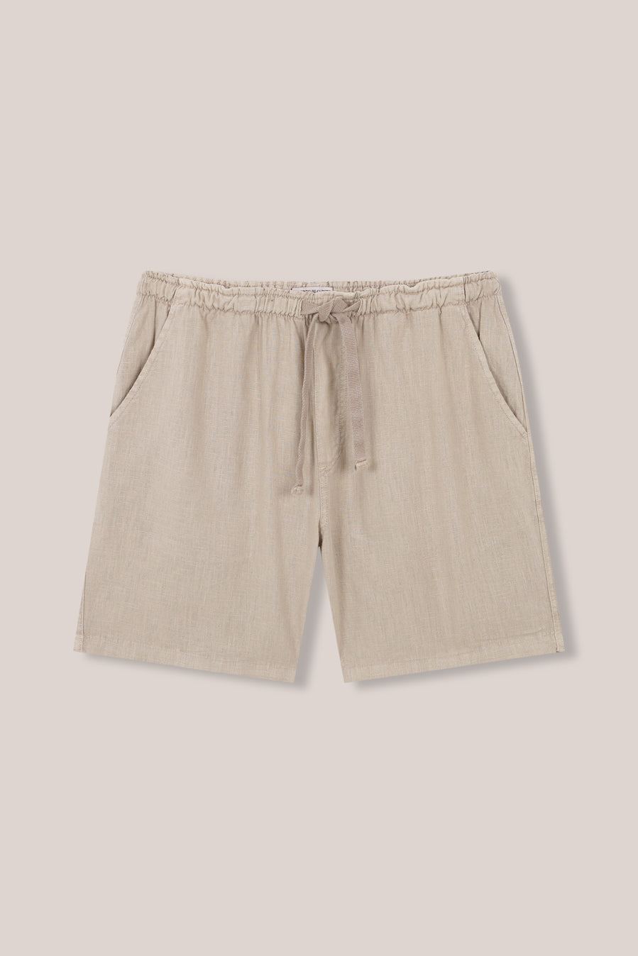 Bermudas de Lino - Camel - Fernando de Cárcer