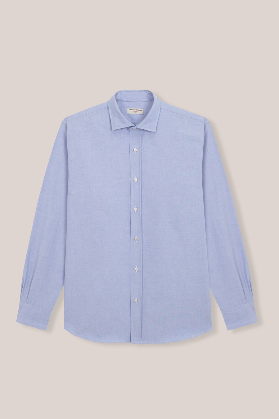 Camisa de Algodón - Oxford Azul - Fernando de Cárcer