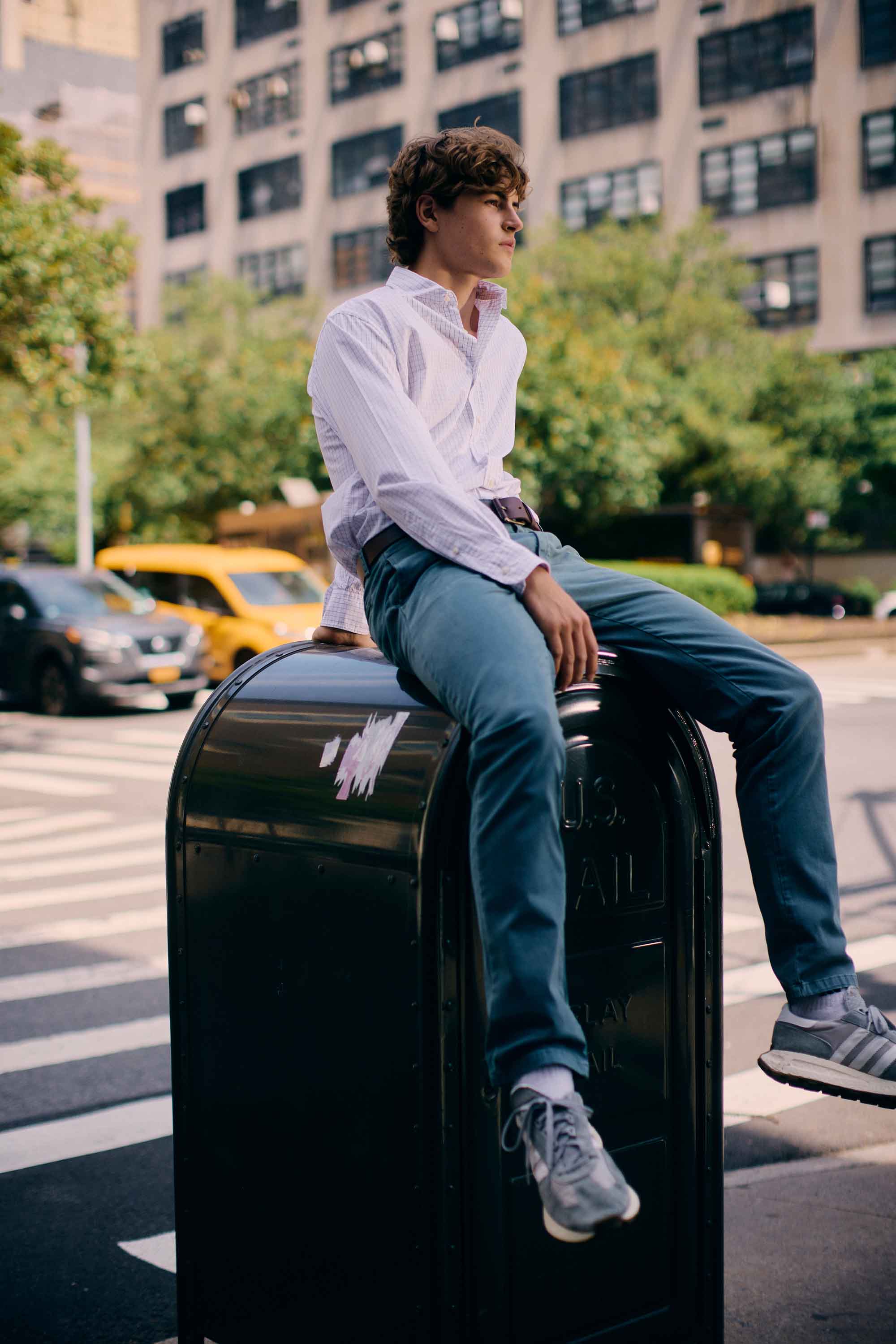 Camisa de Algodón - Cuadros Azul y Rojo - Fernando de Cárcer