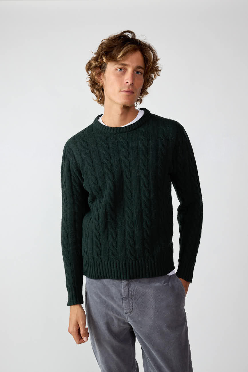 Jersey Cuello Redondo Ochos - Verde