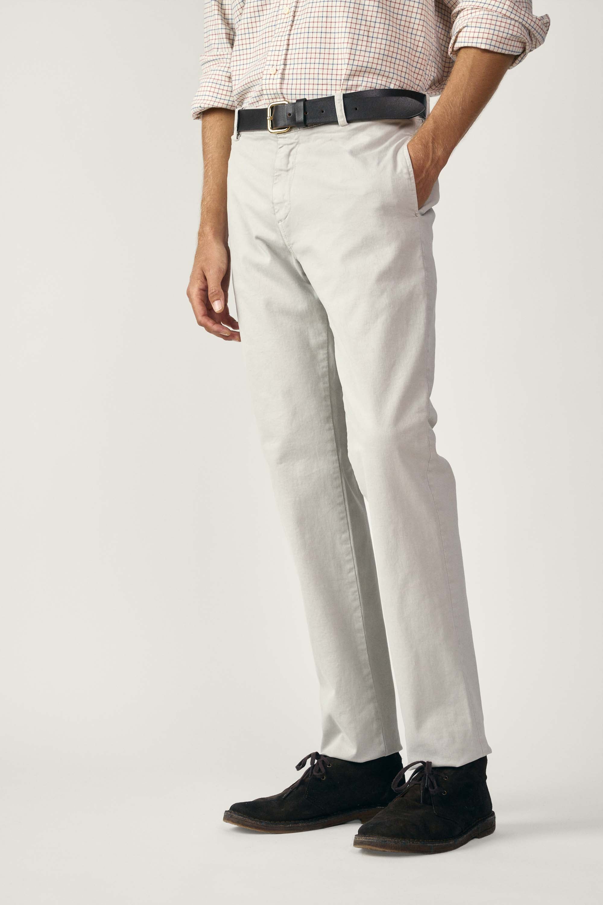 Pantalón Chino - Hielo