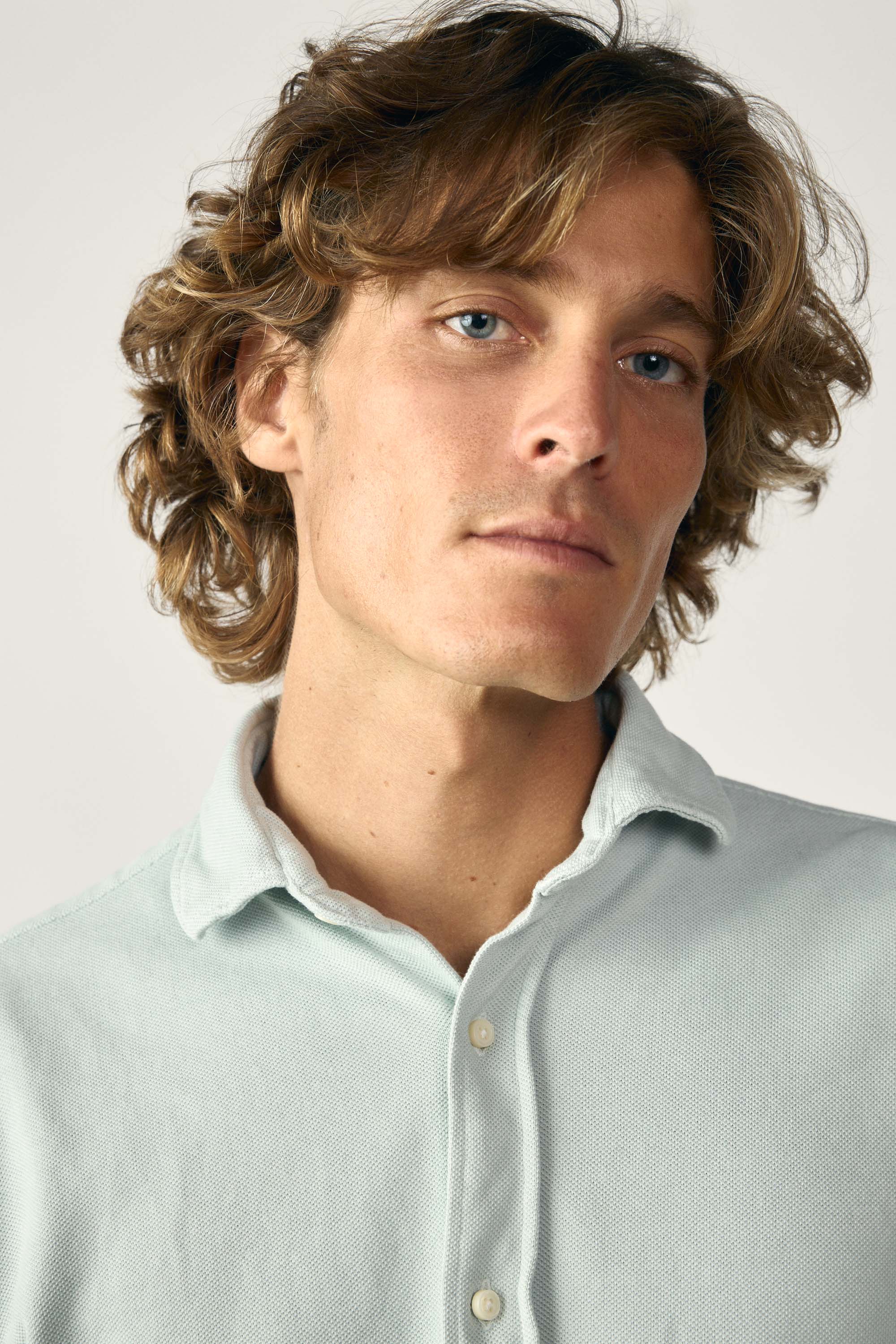 Piqué <tc>Shirt</tc> - Petroleum Green