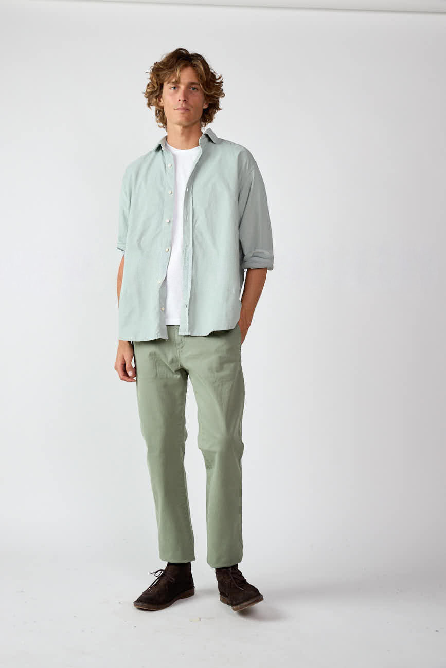 Camisa Micropana - Verde Claro