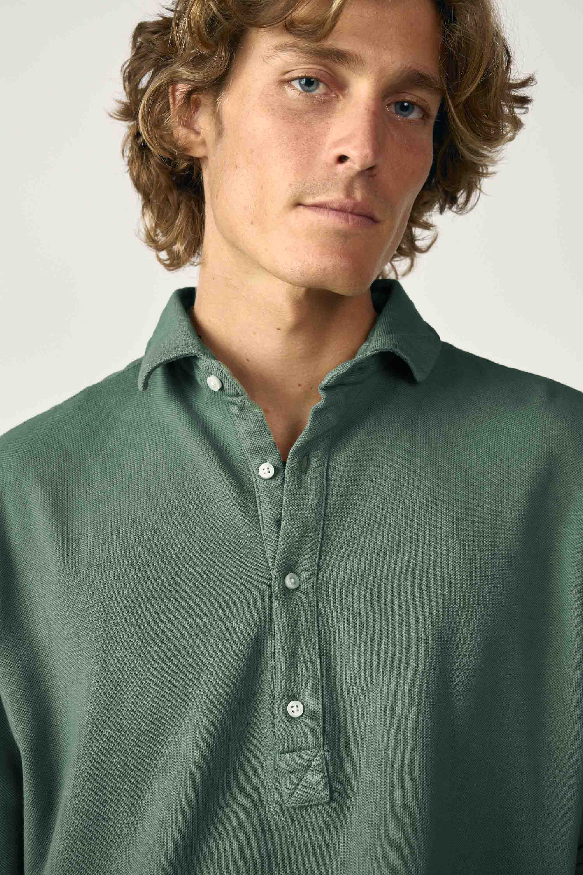 Polera de Piqué - Verde