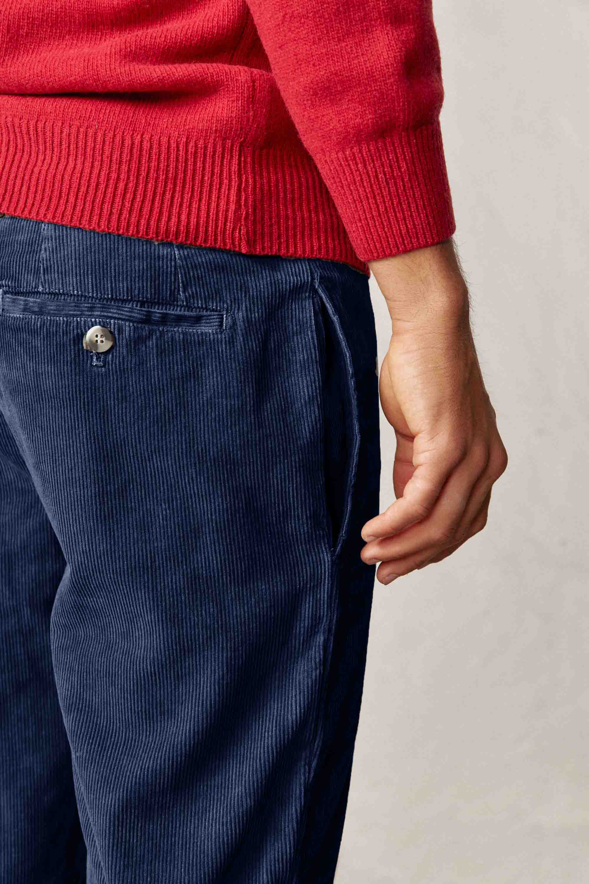 Pantalón Chino Micropana - Navy
