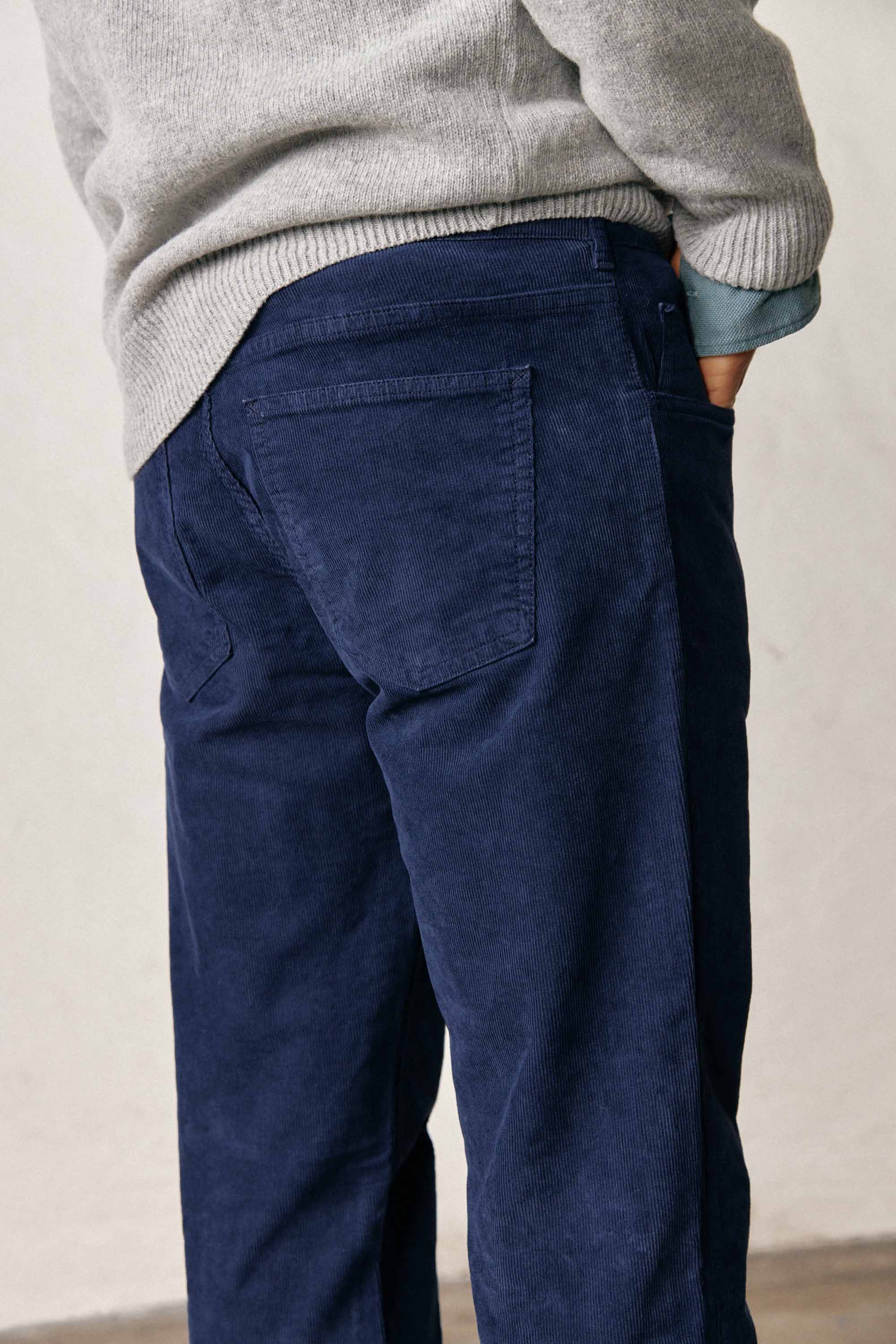 Pantalón Cinco Bolsillos Micropana - Azul Marino - Fernando de Cárcer