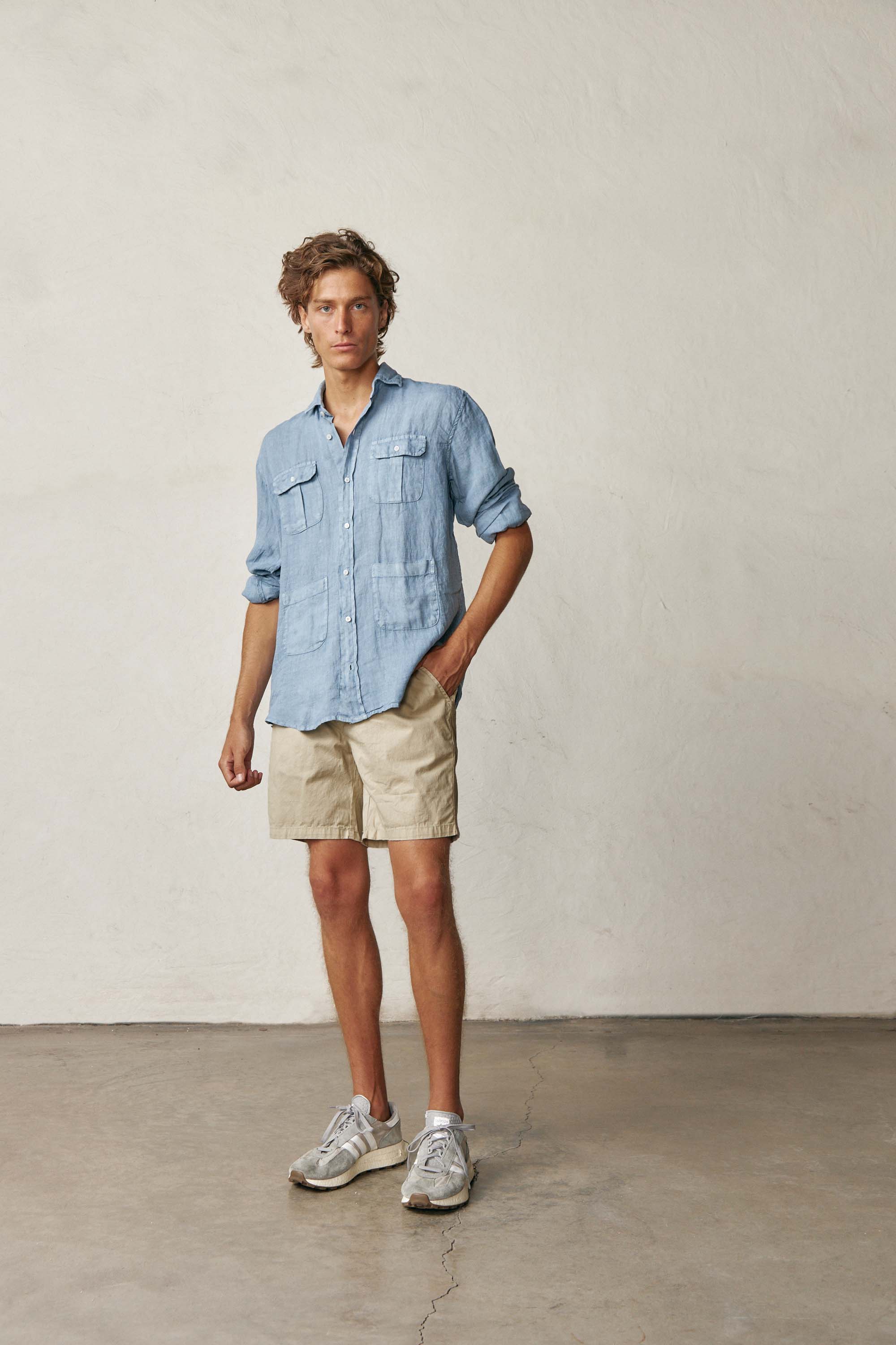 Bermudas de Popelín - Beige Tostado - Fernando de Cárcer