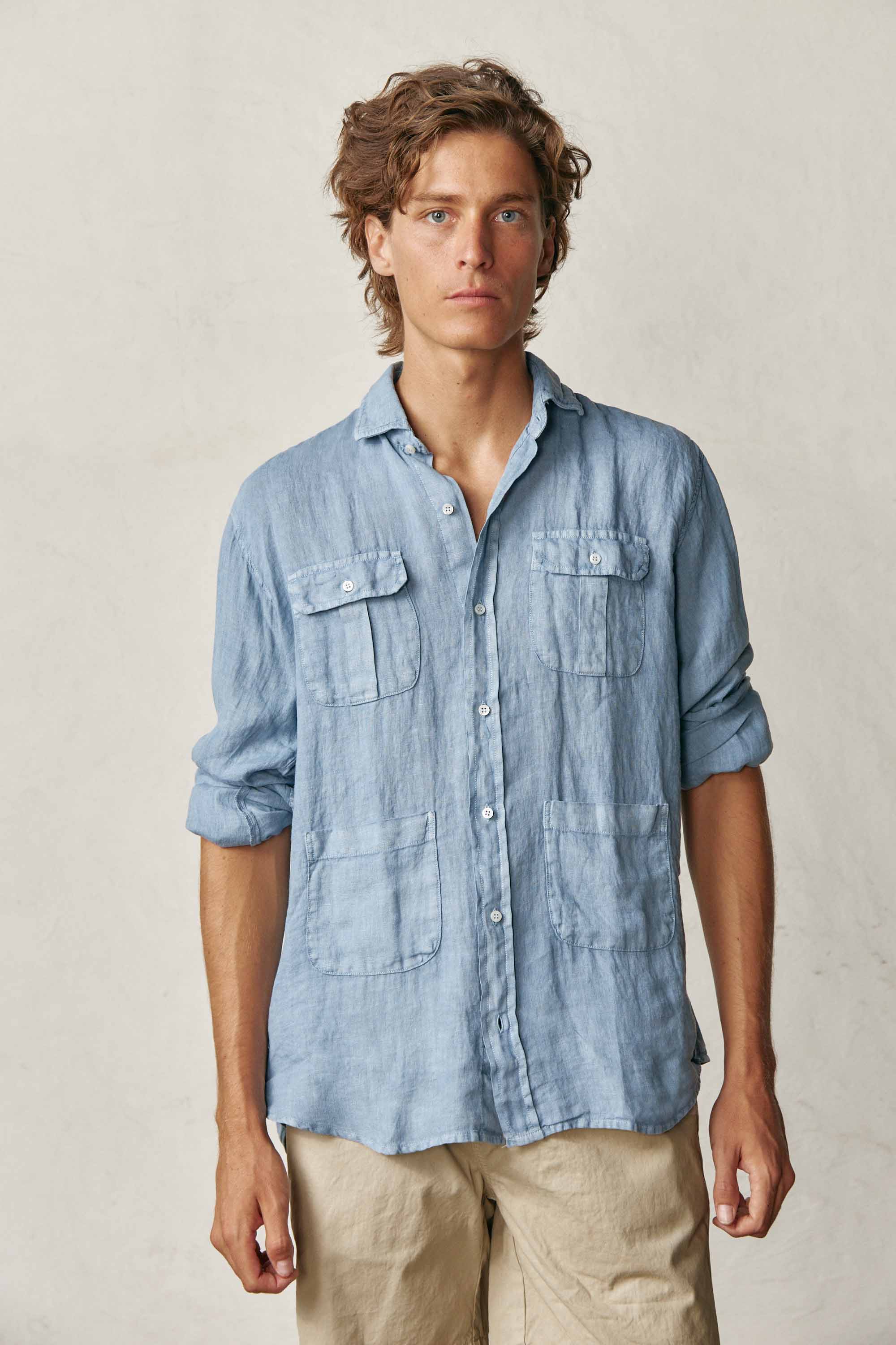 Bermudas de Popelín - Beige Tostado - Fernando de Cárcer