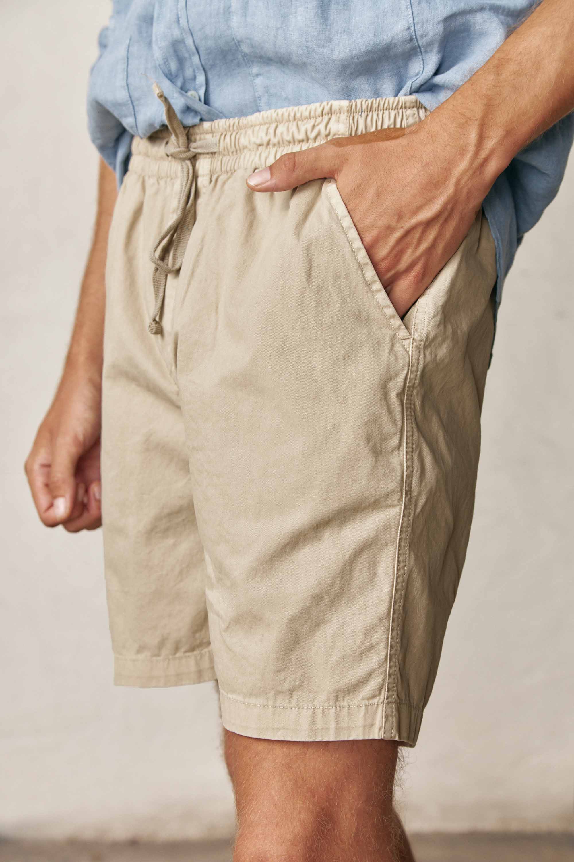 Bermudas de Popelín - Beige Tostado - Fernando de Cárcer