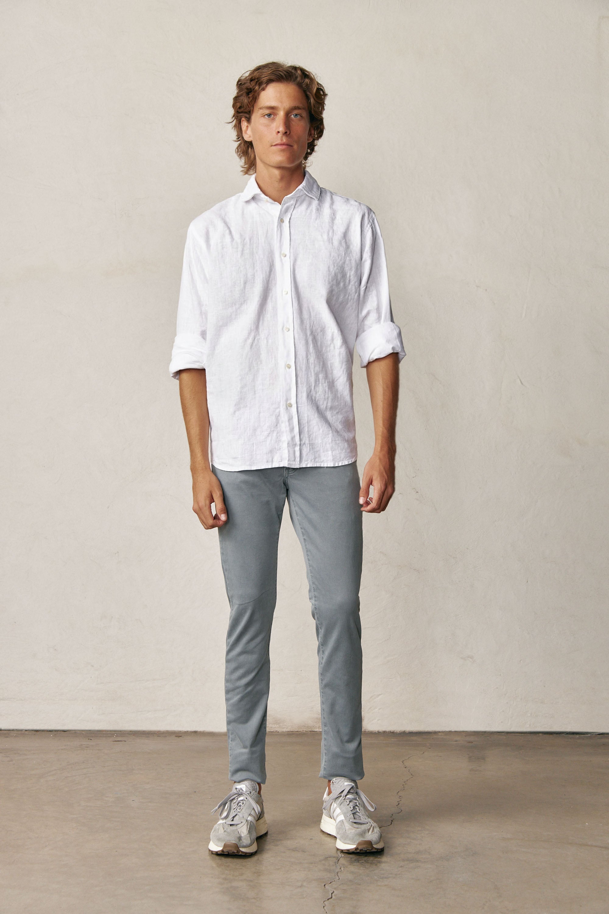 Camisa de Lino - Blanco