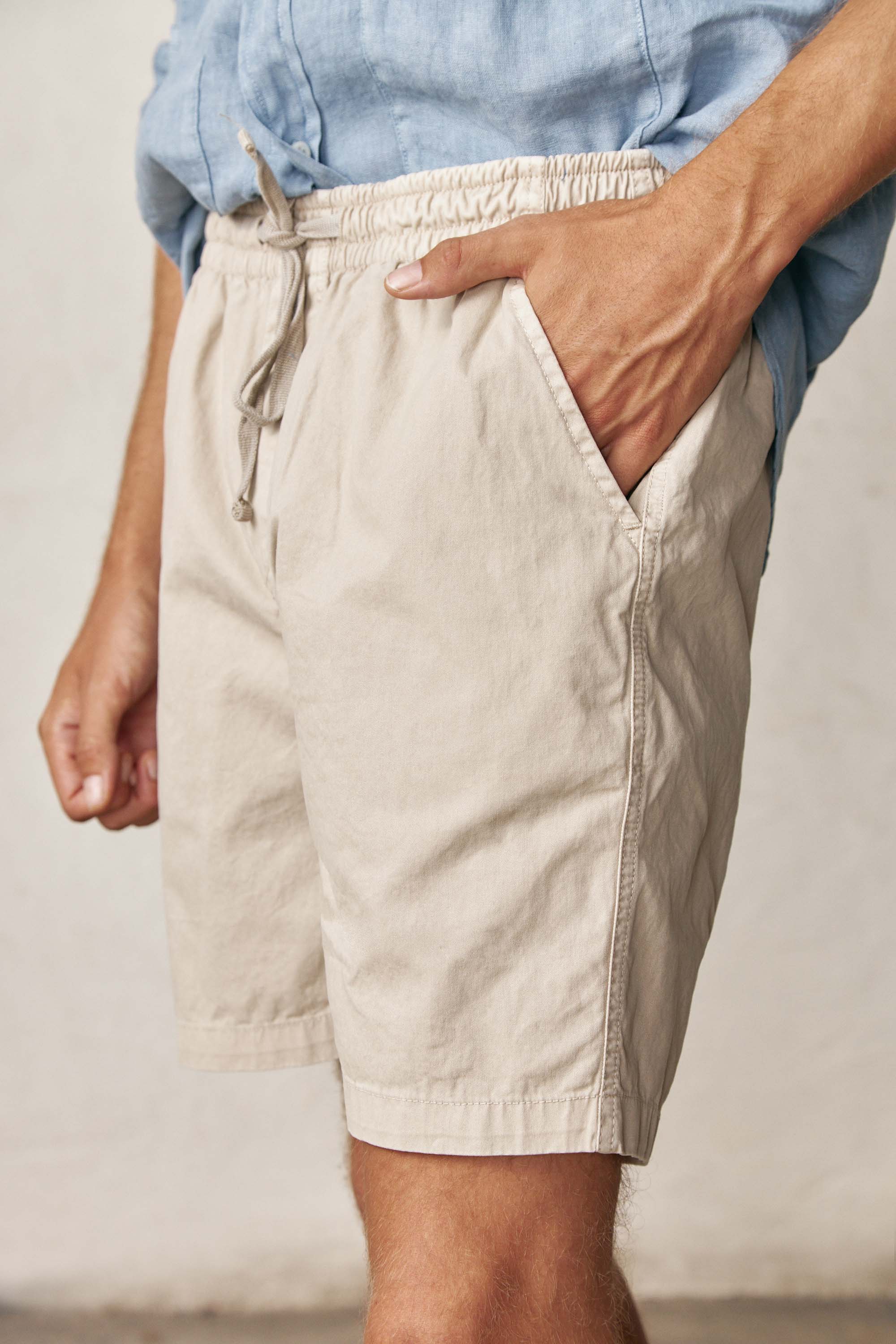 Bermudas de Popelín - Beige Claro - Fernando de Cárcer