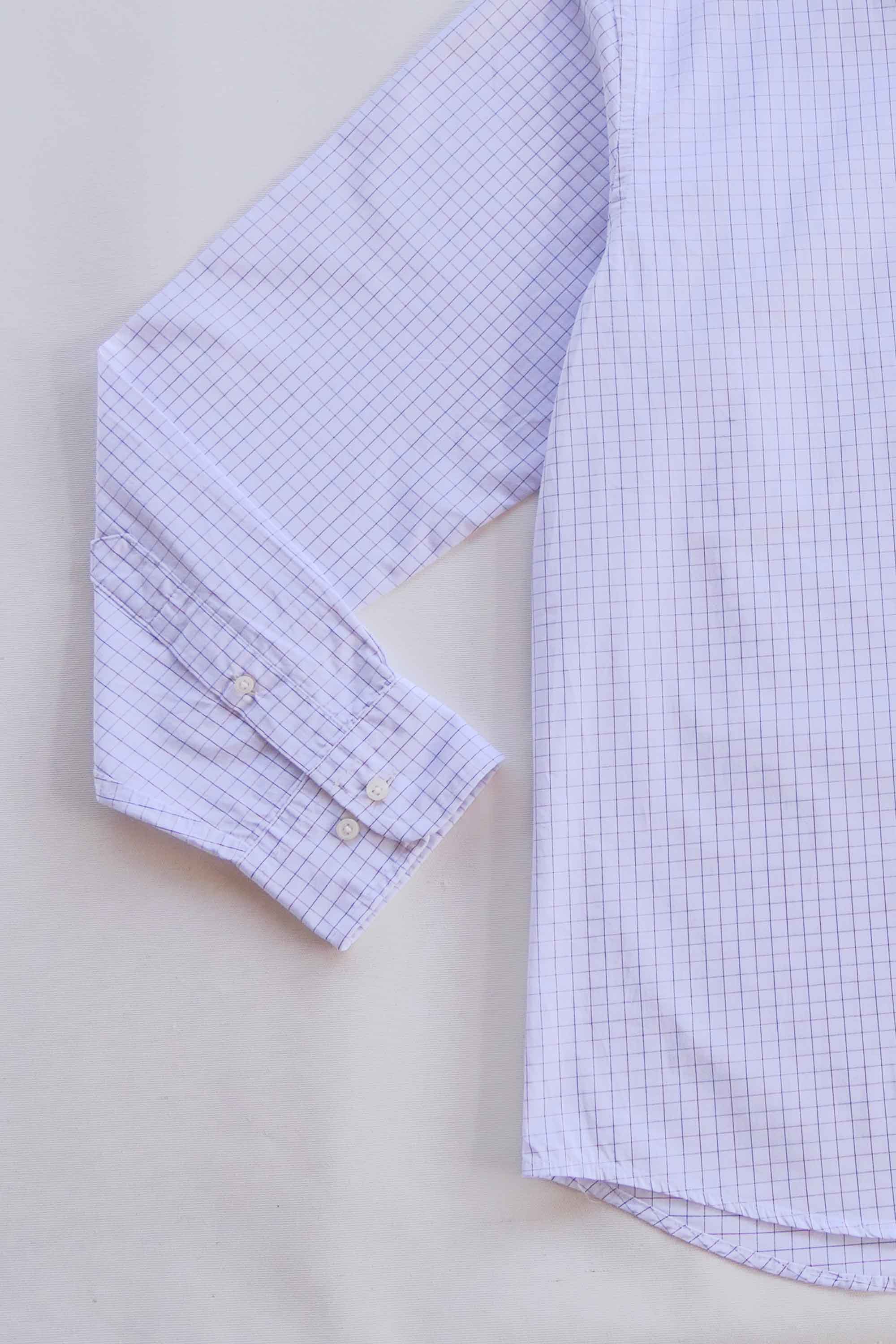 Camisa de Algodón - Cuadros Azul y Rojo - Fernando de Cárcer