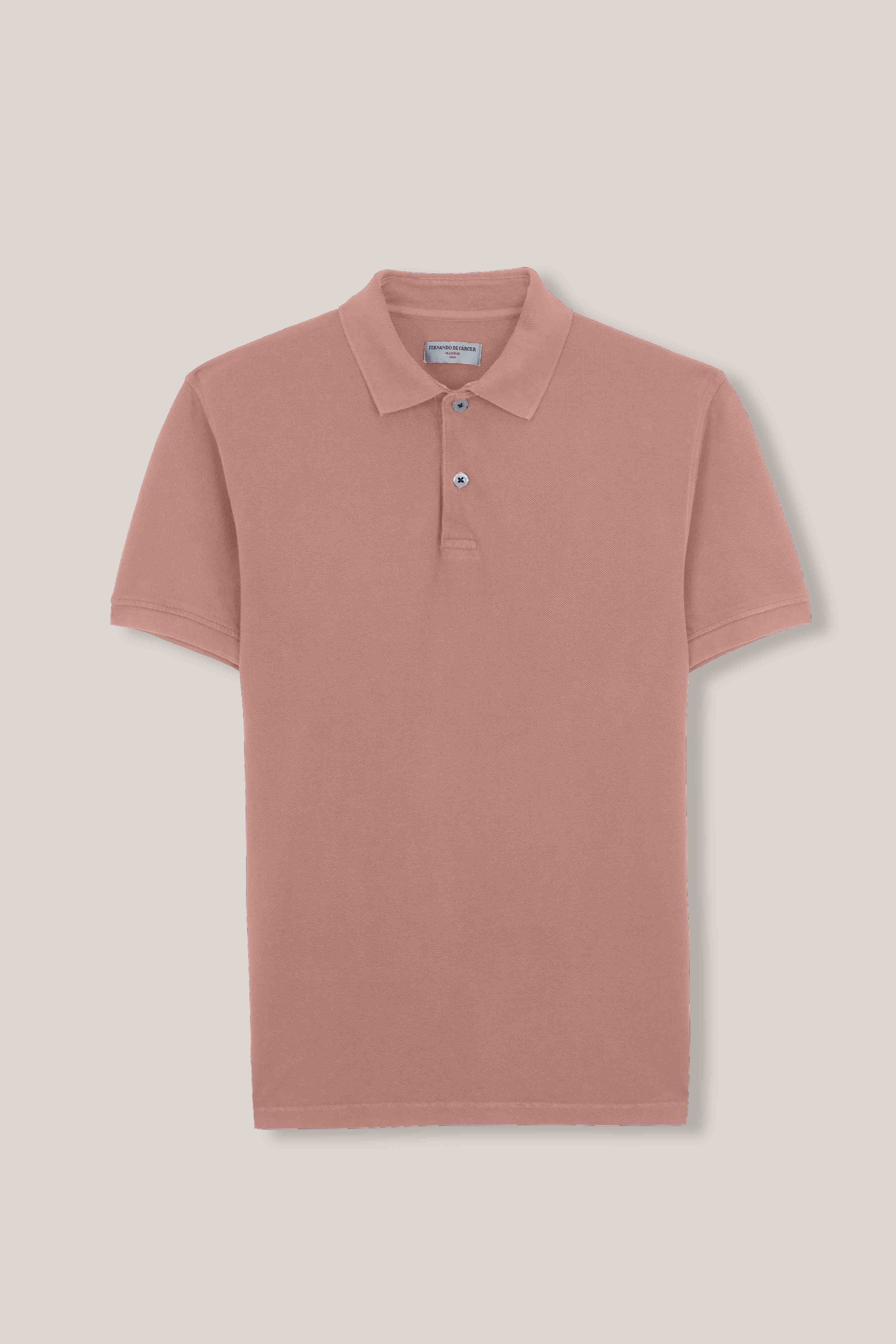 Polo Manga Corta - Salmón - Fernando de Cárcer
