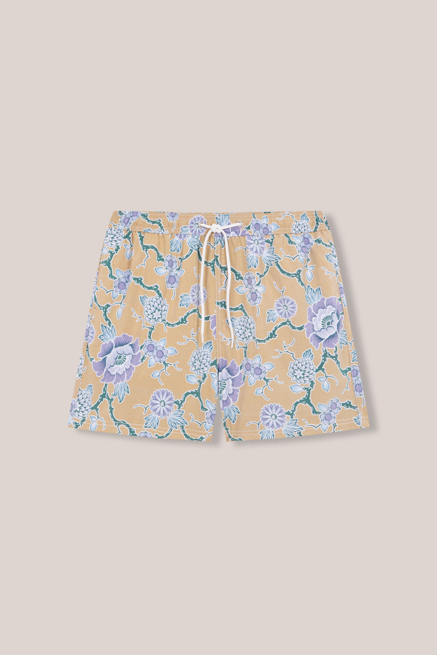 Traje de Baño / Bañador - Amarillo Flores - Fernando de Cárcer