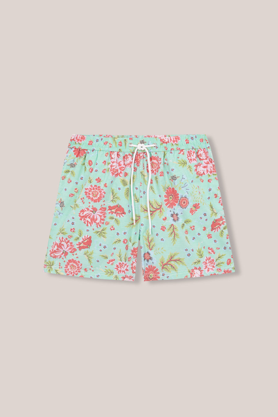 Traje de Baño / Bañador - Verde Flores - Fernando de Cárcer