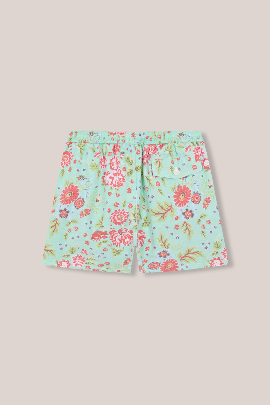 Traje de Baño / Bañador - Verde Flores - Fernando de Cárcer