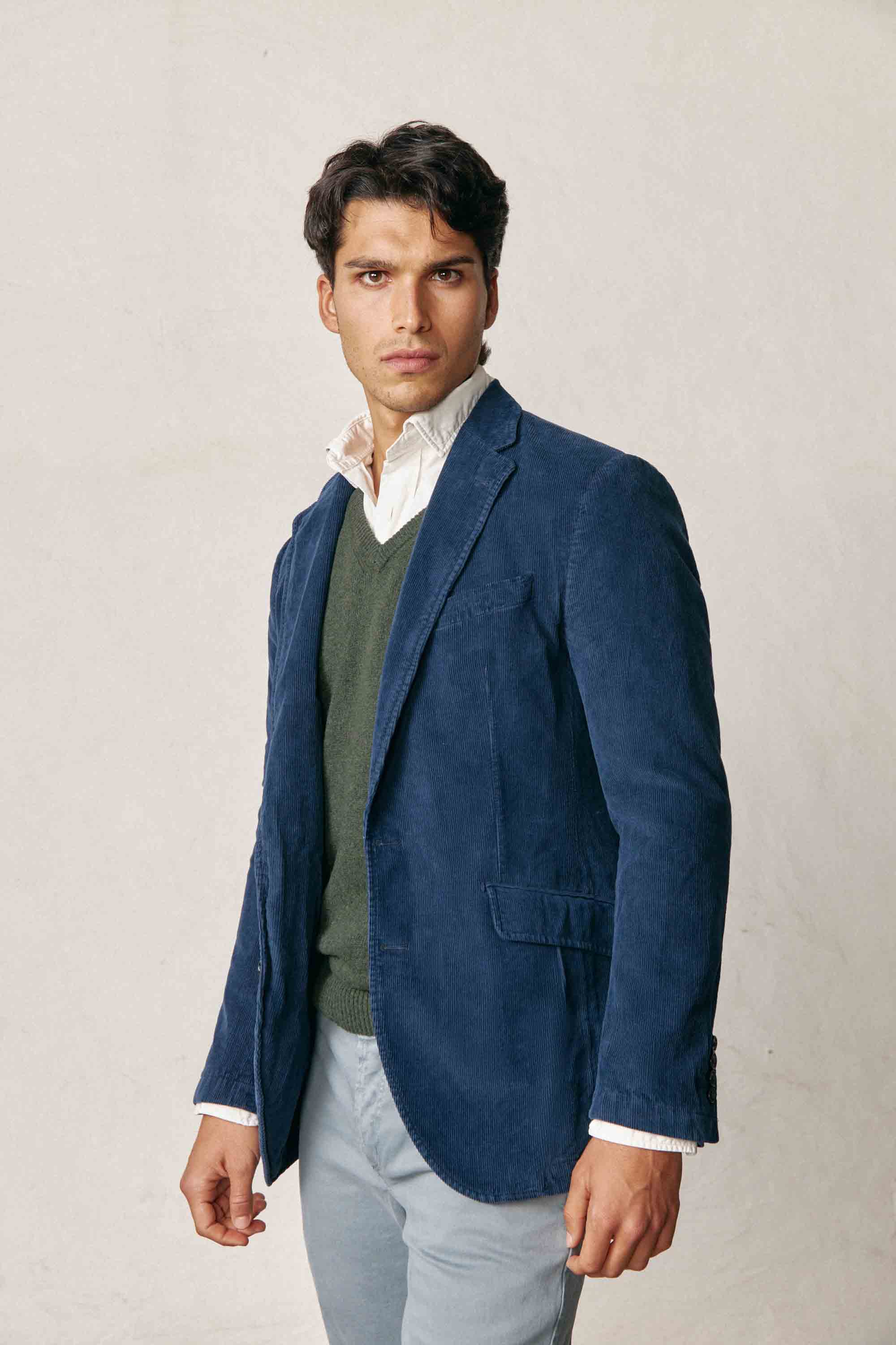 Americana de Pana - Azul Marino - Fernando de Cárcer