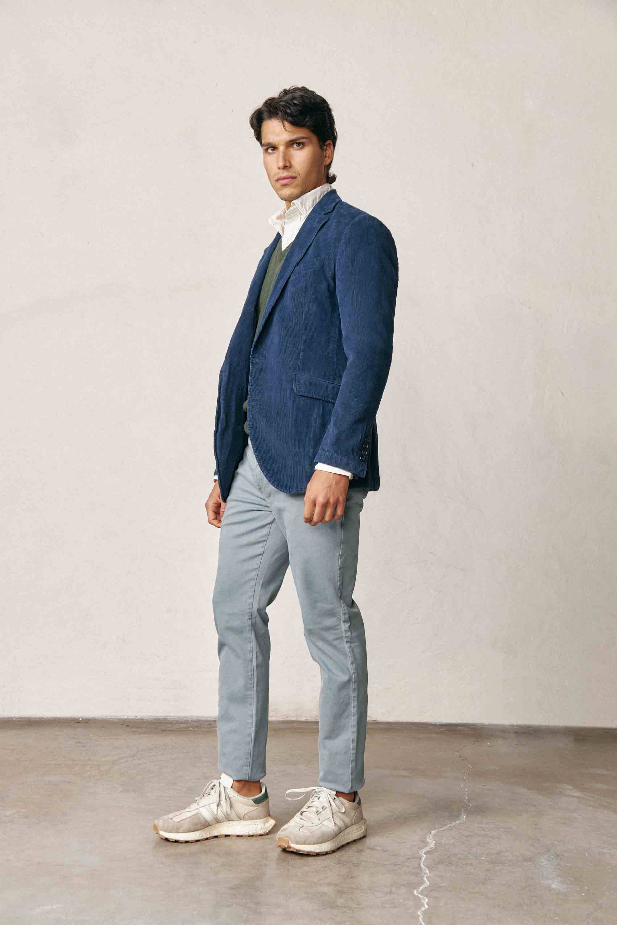 Americana de Pana - Azul Marino - Fernando de Cárcer