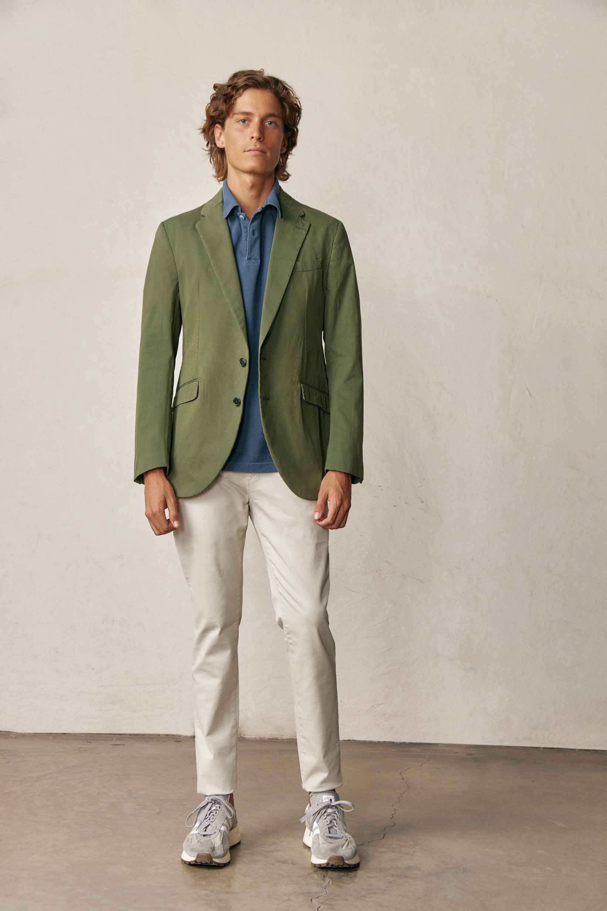 Americana de Popelín - Verde - Fernando de Cárcer