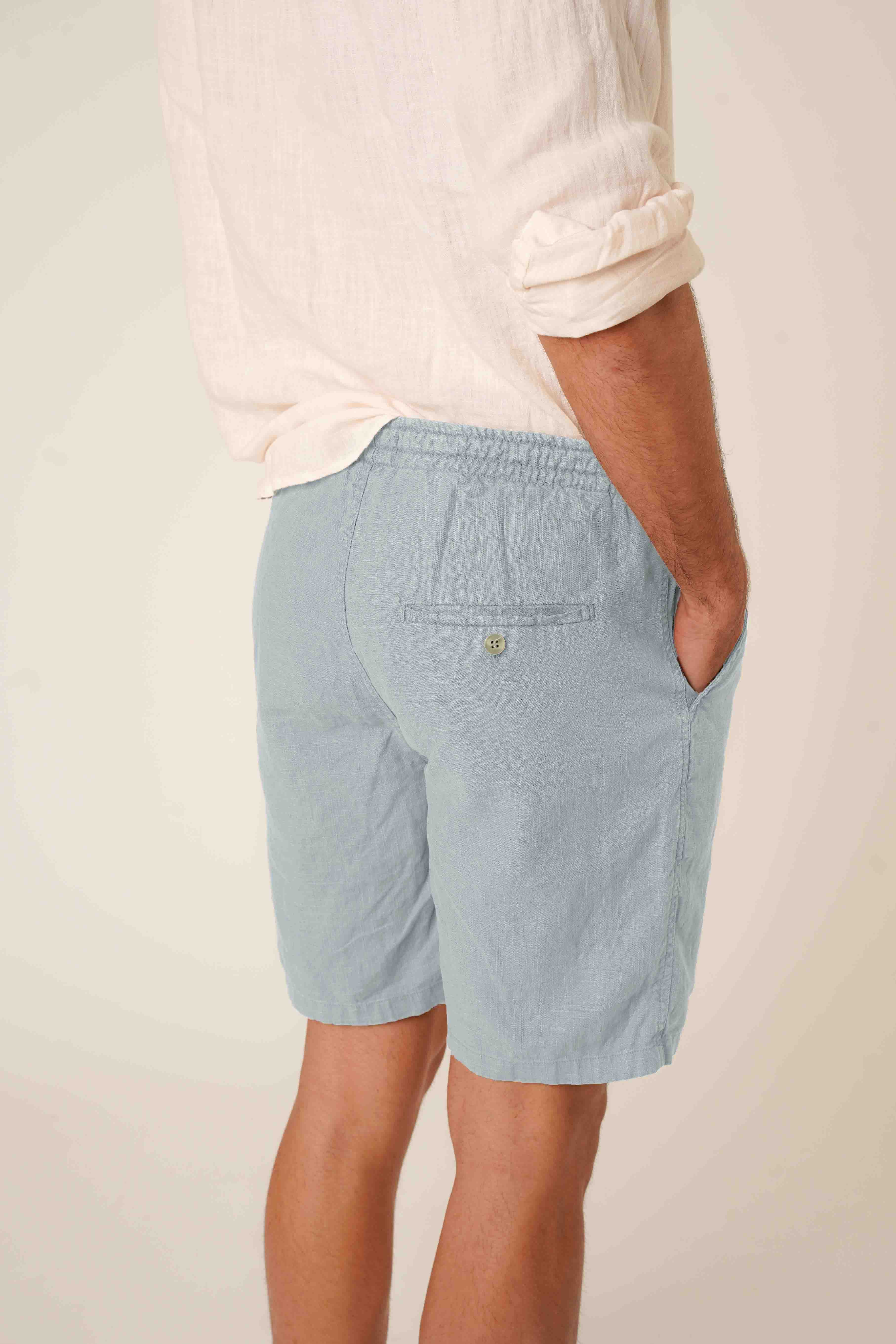 Bermudas de Lino - Azul Claro - Fernando de Cárcer