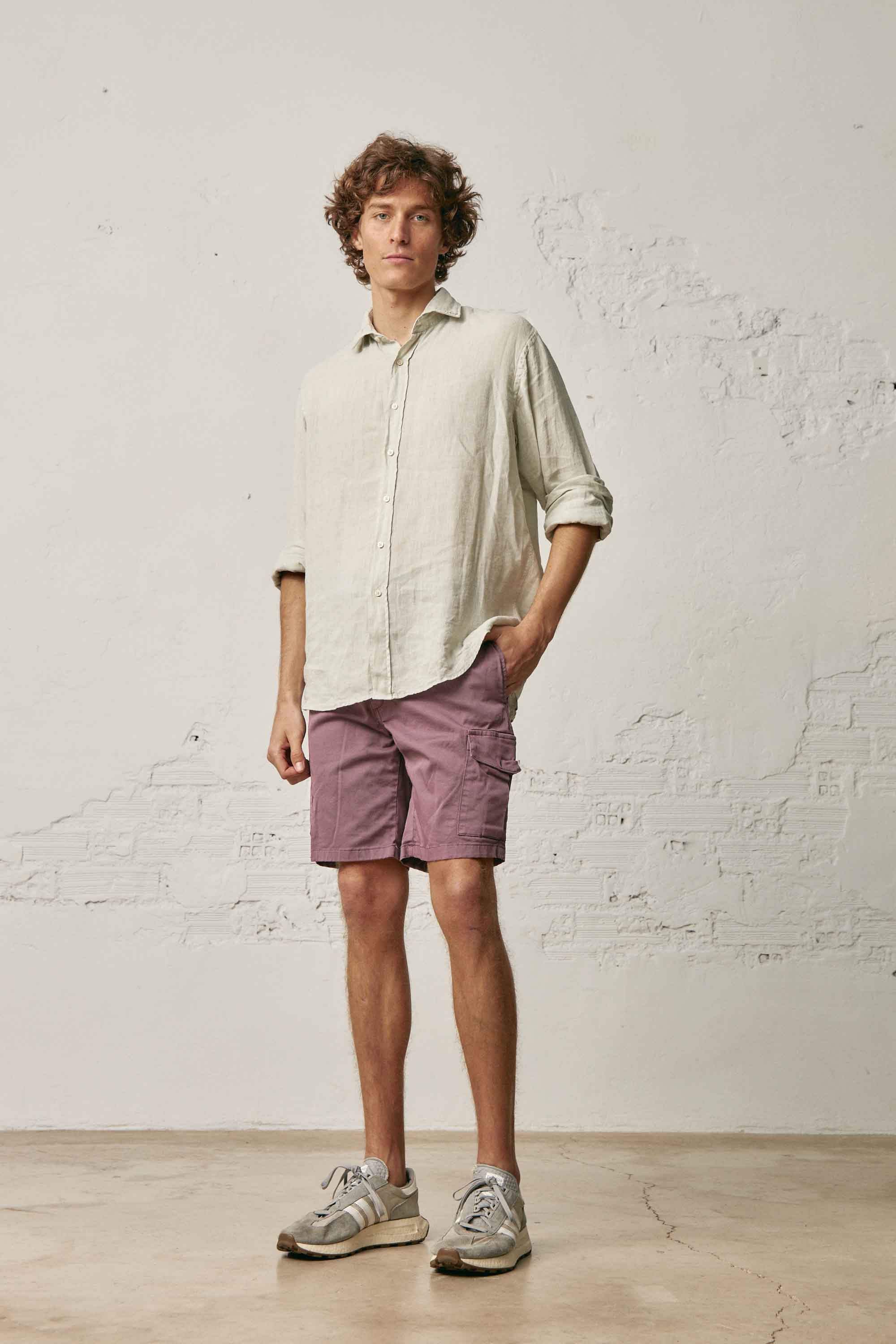 Camisa de Lino - Piedra - Fernando de Cárcer