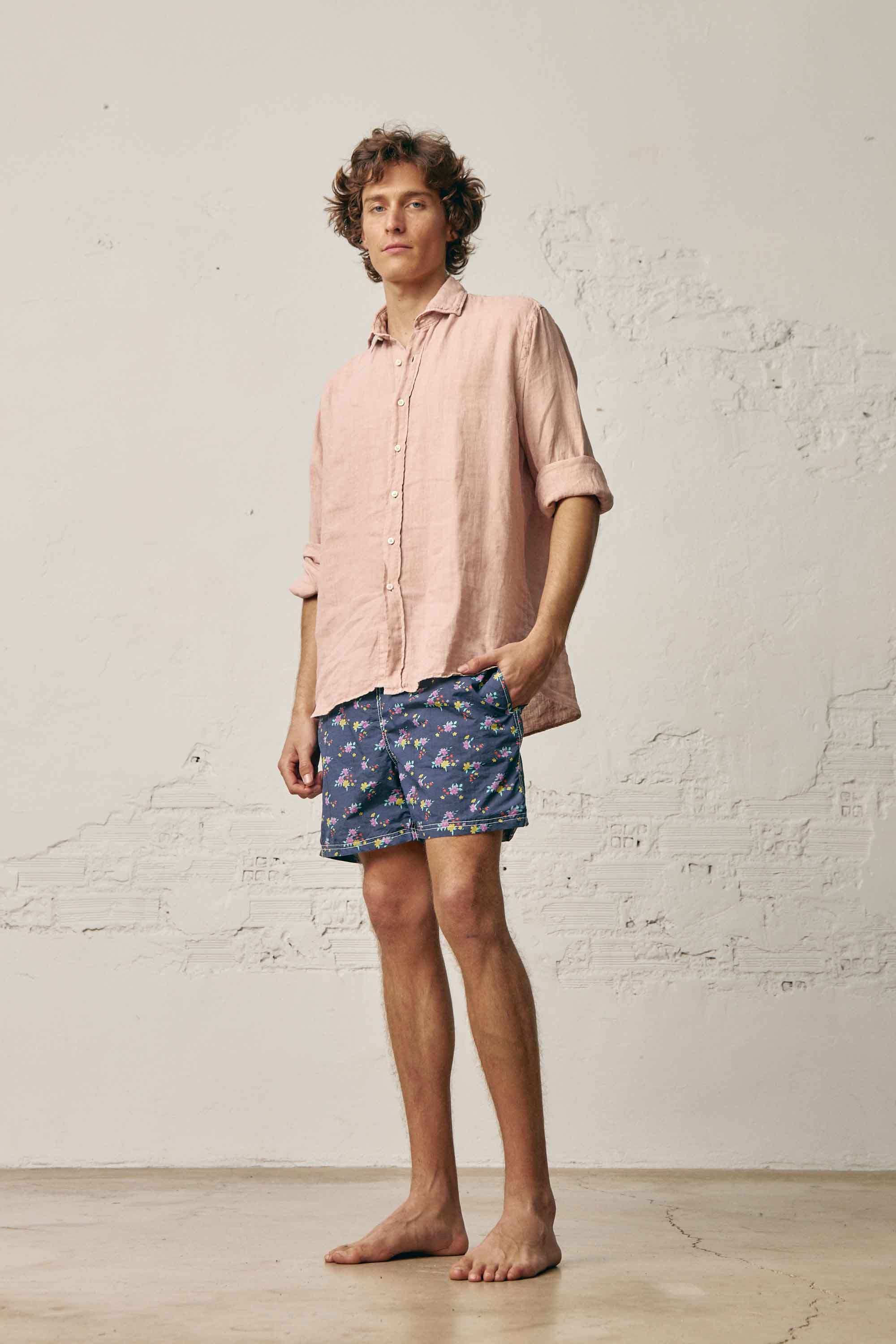 Camisa de Lino - Salmón - Fernando de Cárcer