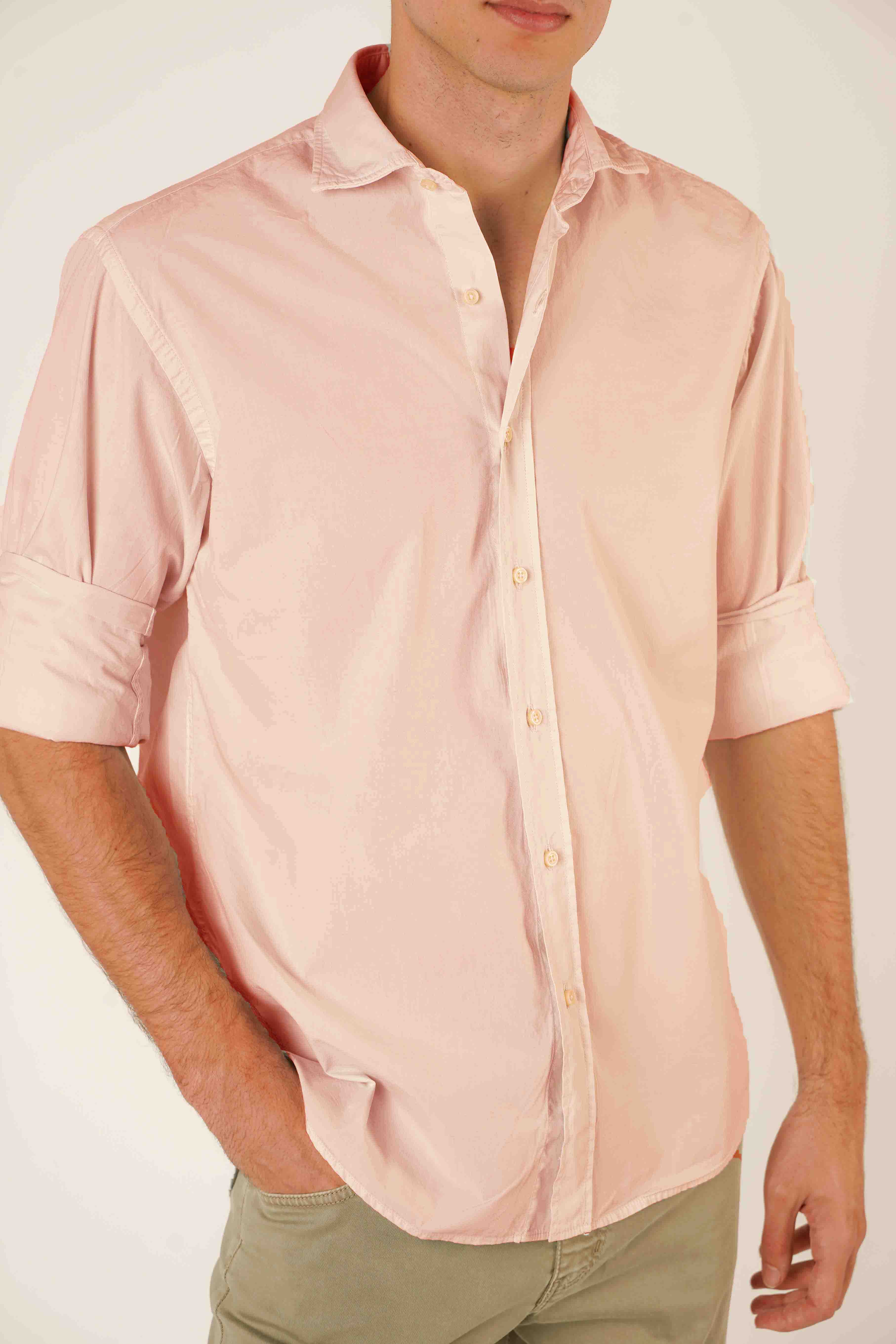 Camisa De Popelín - Rosa - Fernando de Cárcer