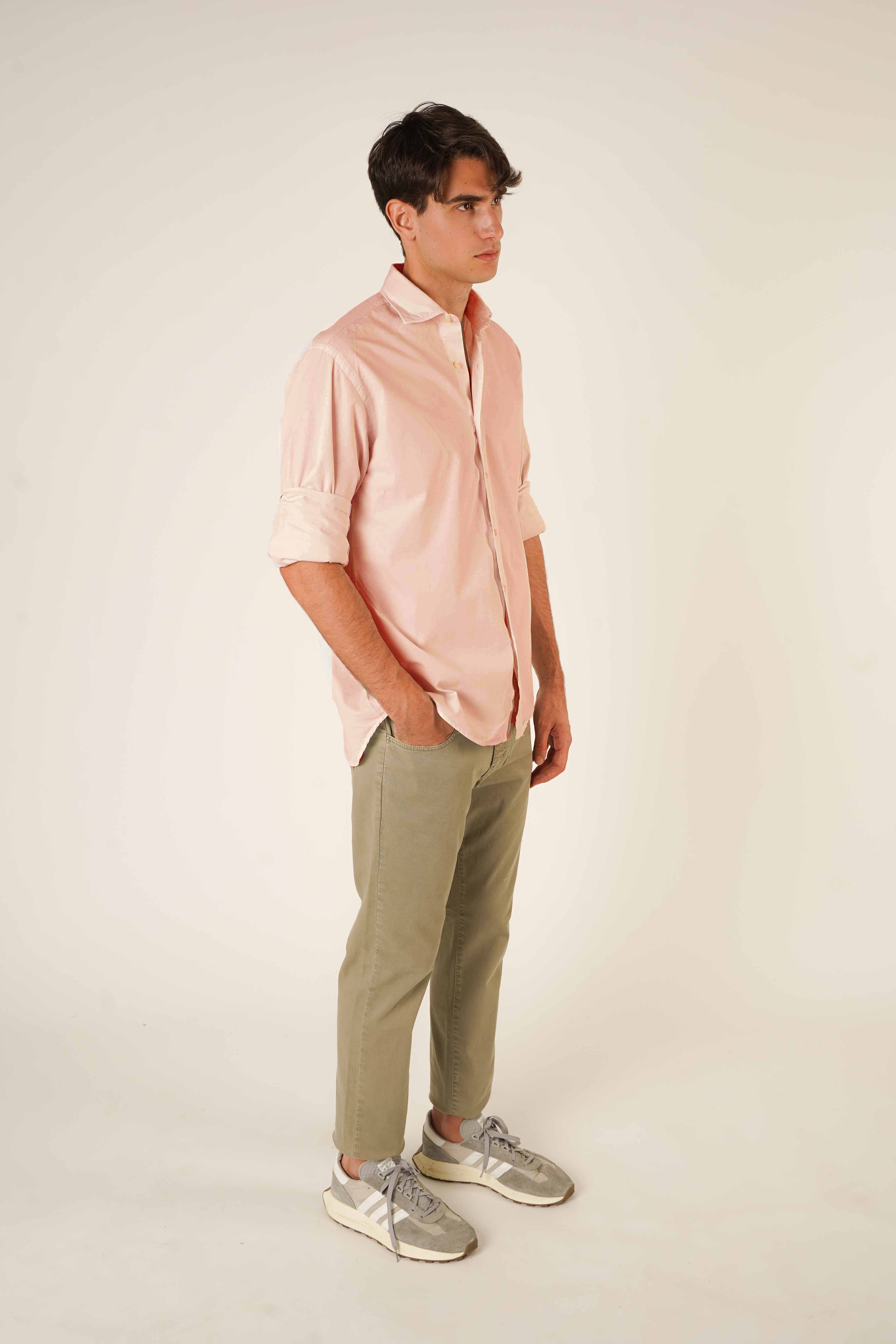 Camisa De Popelín - Rosa - Fernando de Cárcer