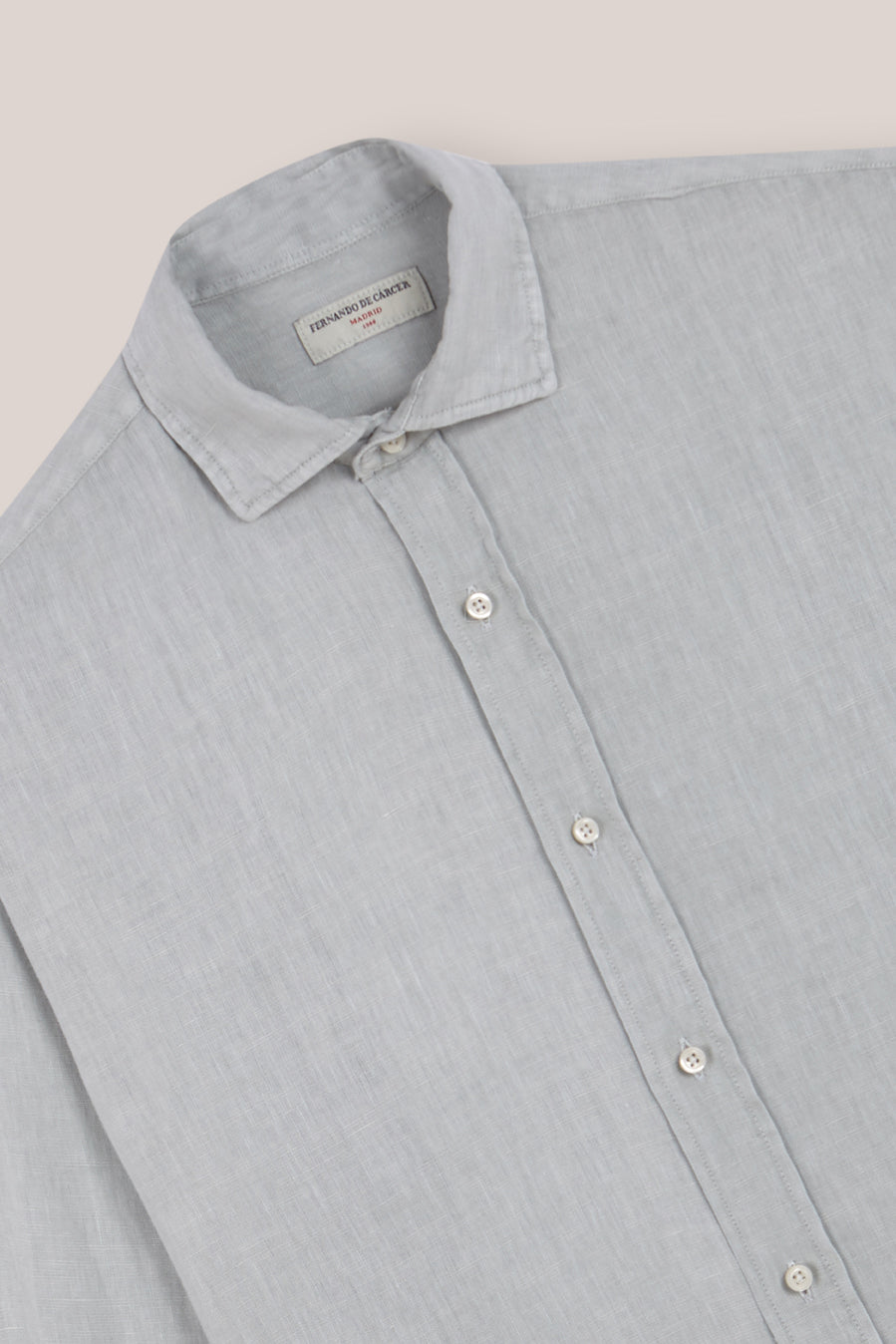 Camisa de Lino - Verde Claro - Fernando de Cárcer