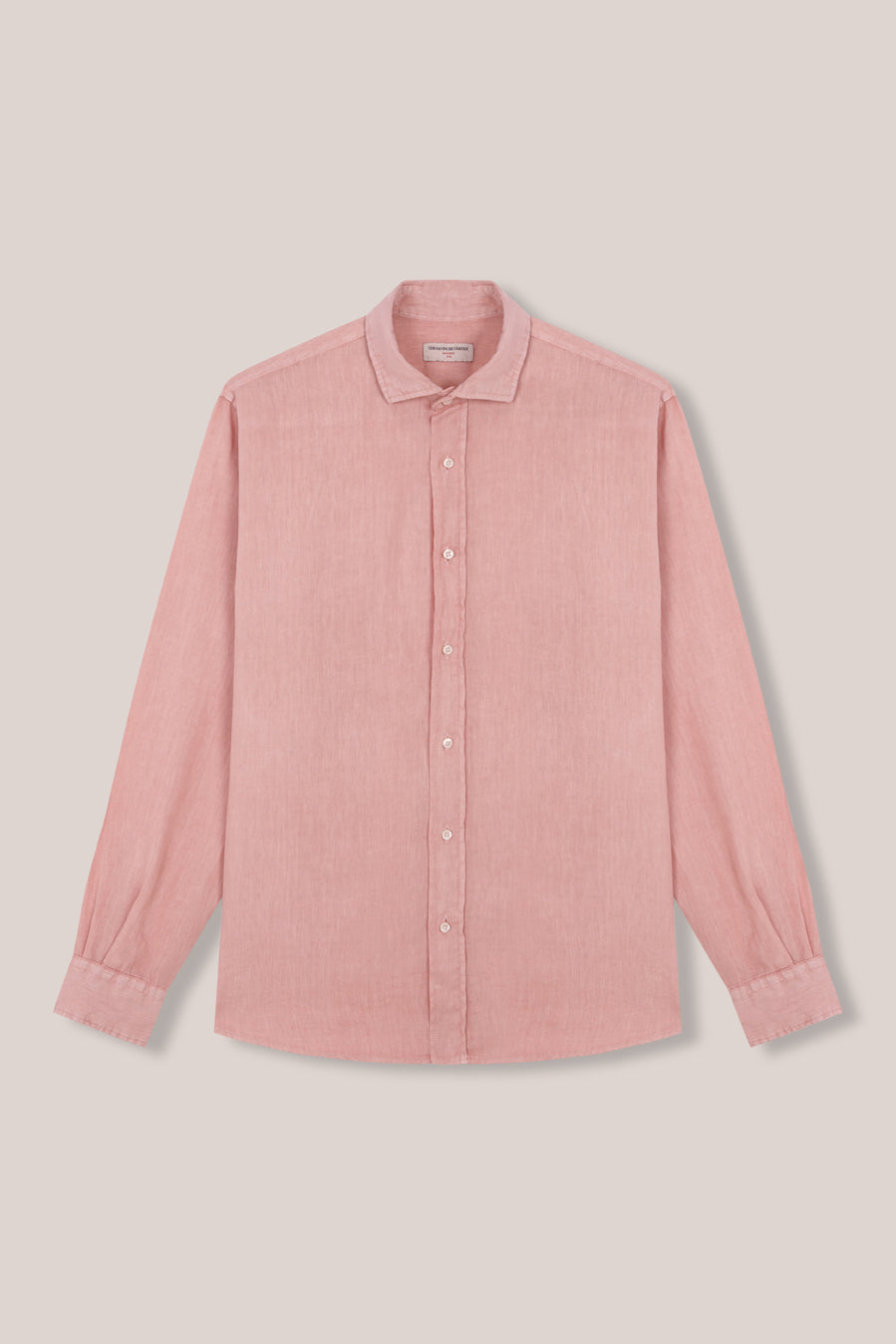 Camisa de Lino - Salmón - Fernando de Cárcer