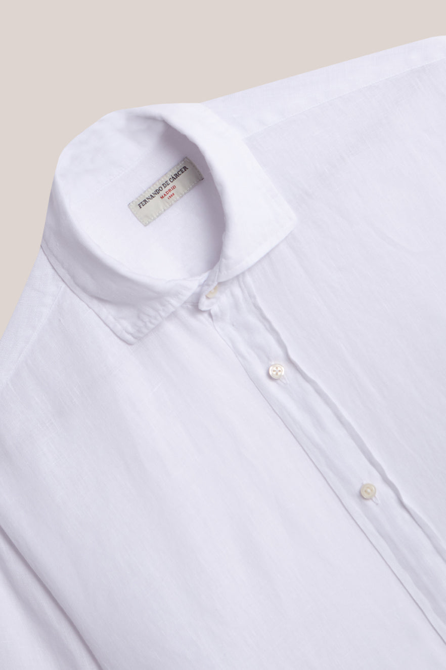 Camisa de Lino - Blanco - Fernando de Cárcer
