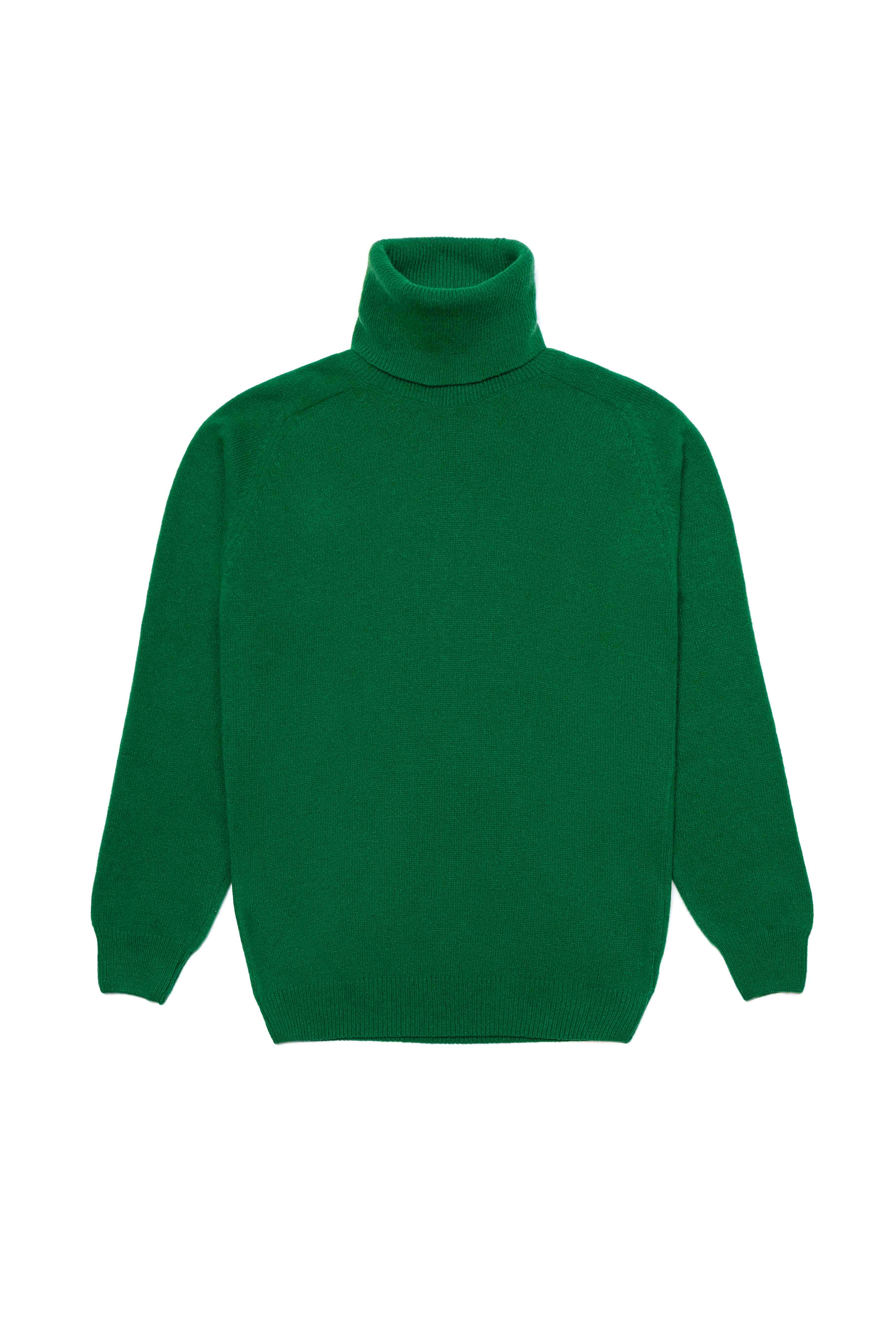 Jersey Cuello Vuelto Lambswool - Verde Botella - Fernando de Cárcer