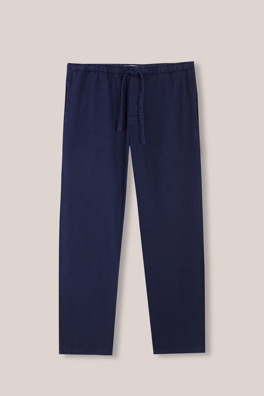 Pantalón Largo Lino - Azul Marino - Fernando de Cárcer