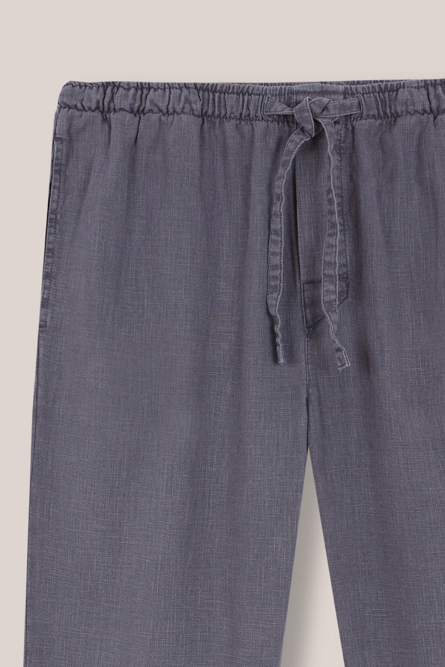 Pantalón Largo Lino - Gris Oscuro - Fernando de Cárcer