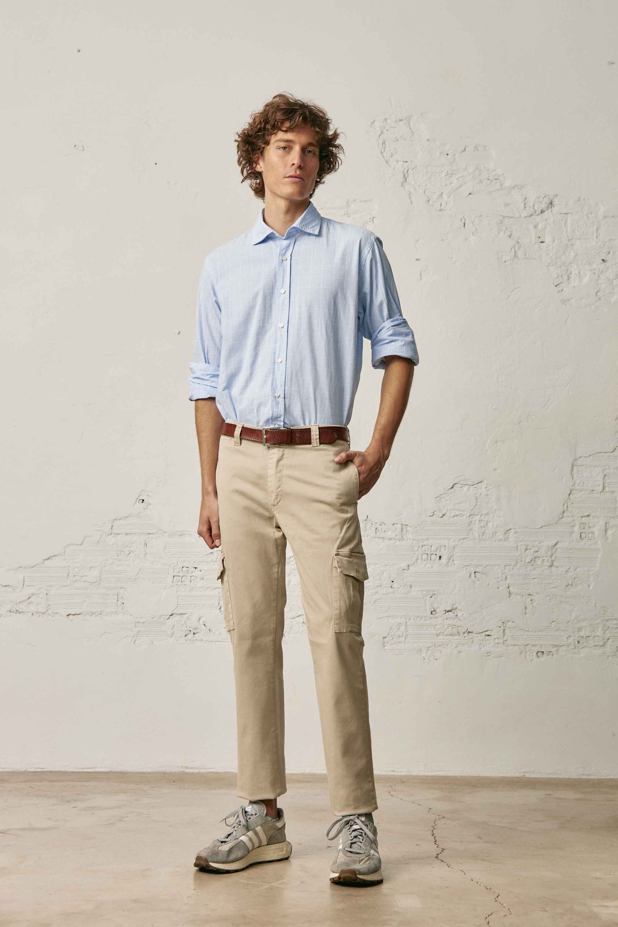 Pantalón Cargo - Beige Tostado - Fernando de Cárcer