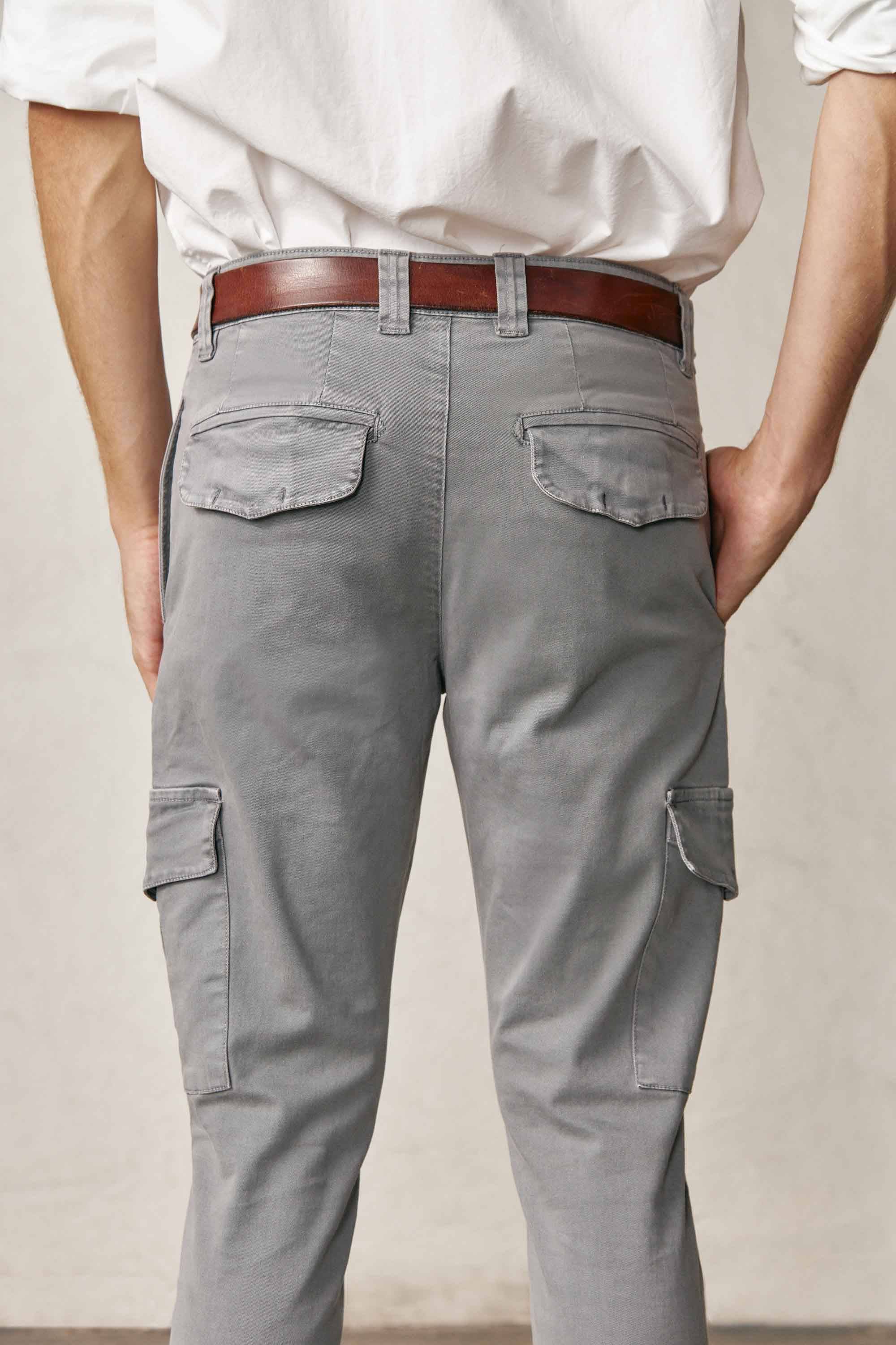 Pantalón Cargo - Gris - Fernando de Cárcer
