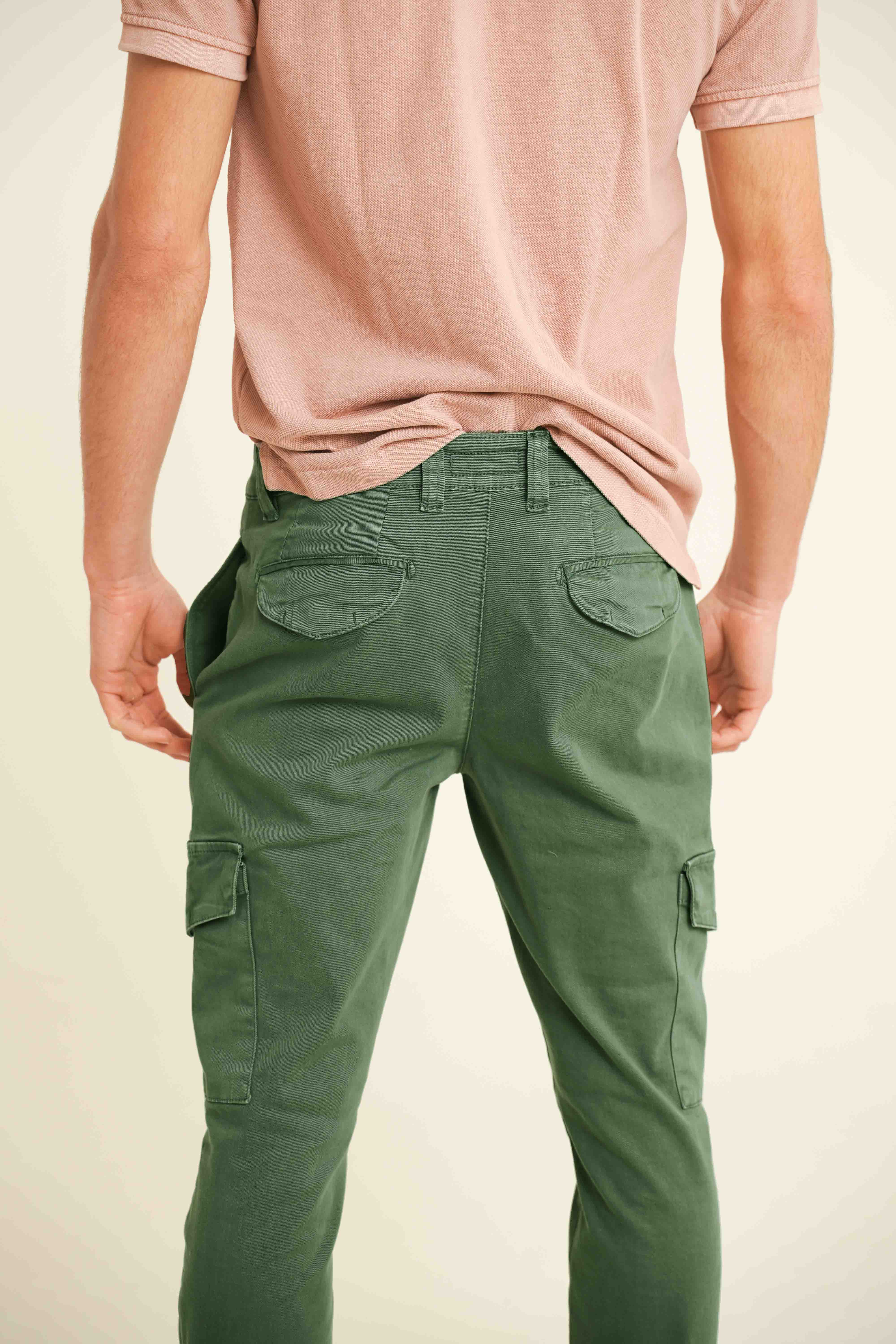 Pantalón Cargo - Verde Forest - Fernando de Cárcer