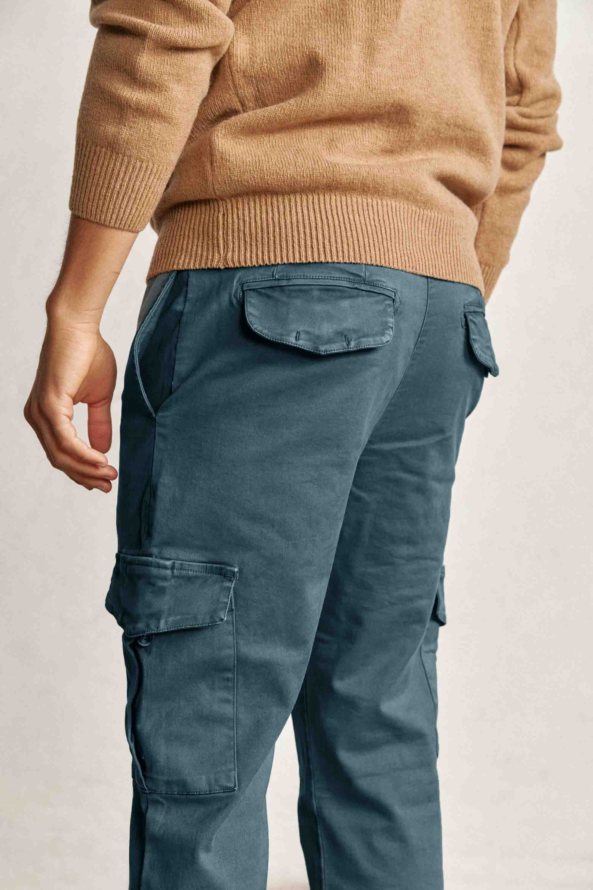 Pantalón Cargo - Verde Petróleo - Fernando de Cárcer