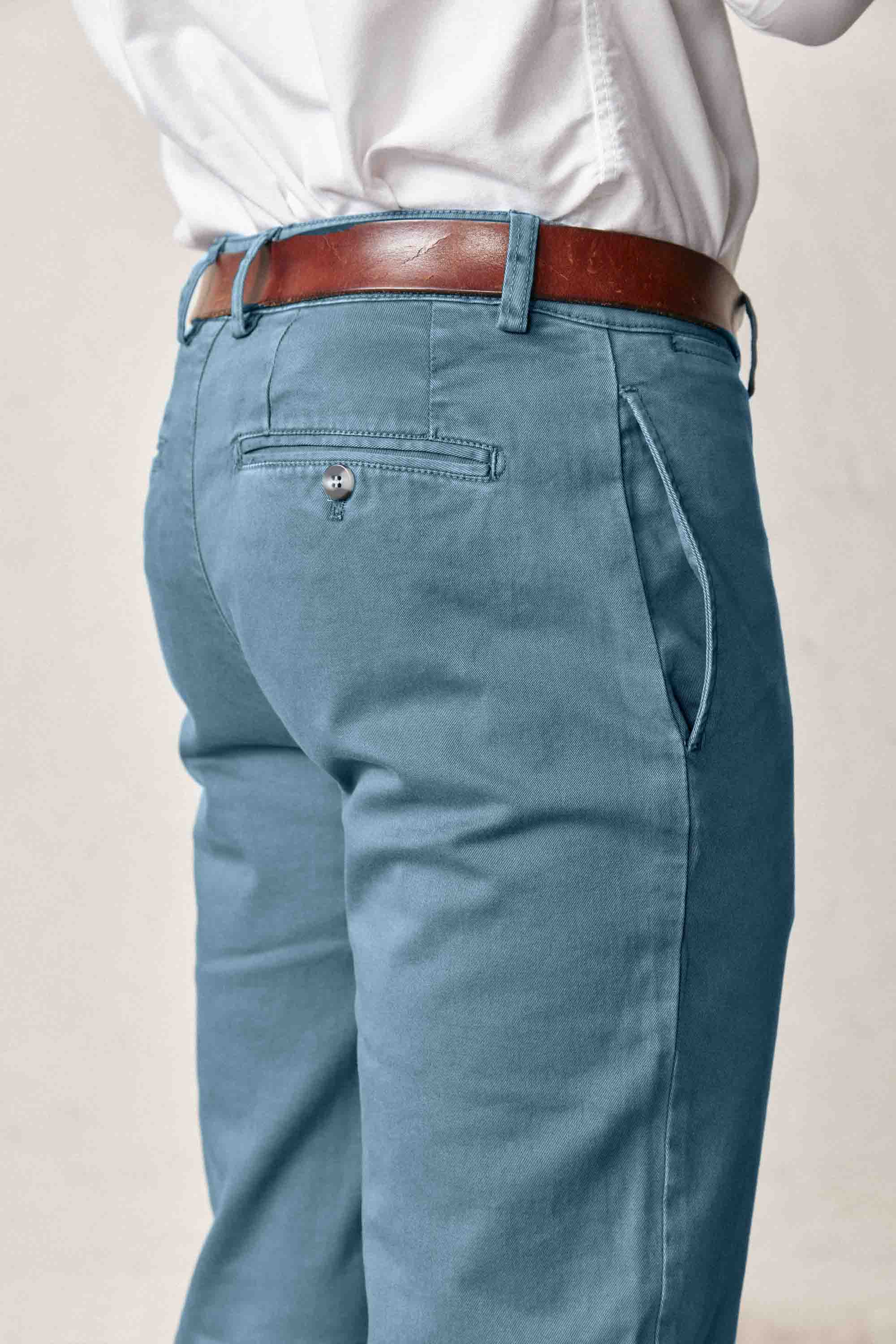 Pantalón Chino - Azul Verdoso - Fernando de Cárcer