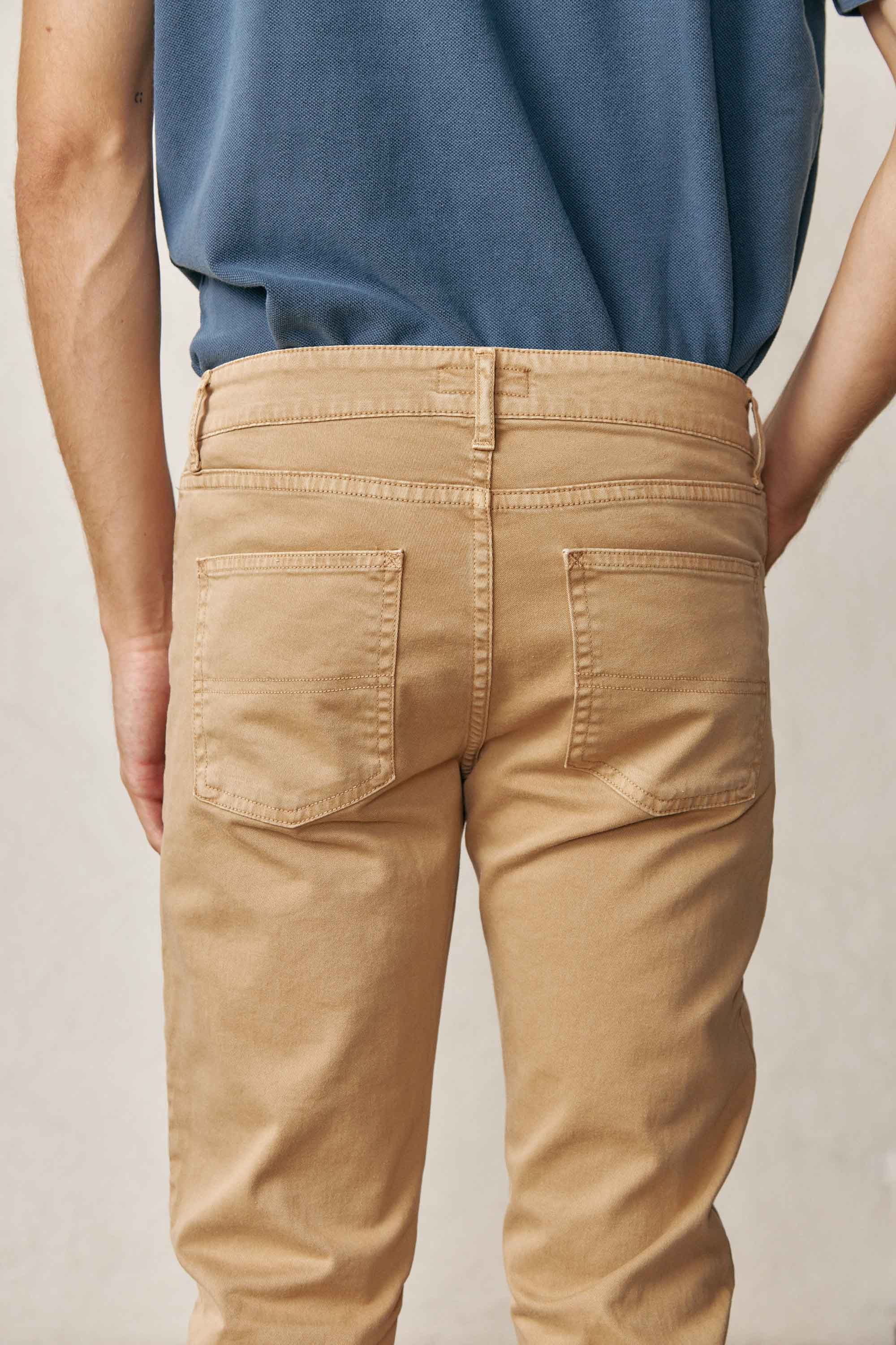 Pantalón Cinco Bolsillos - Camel - Fernando de Cárcer