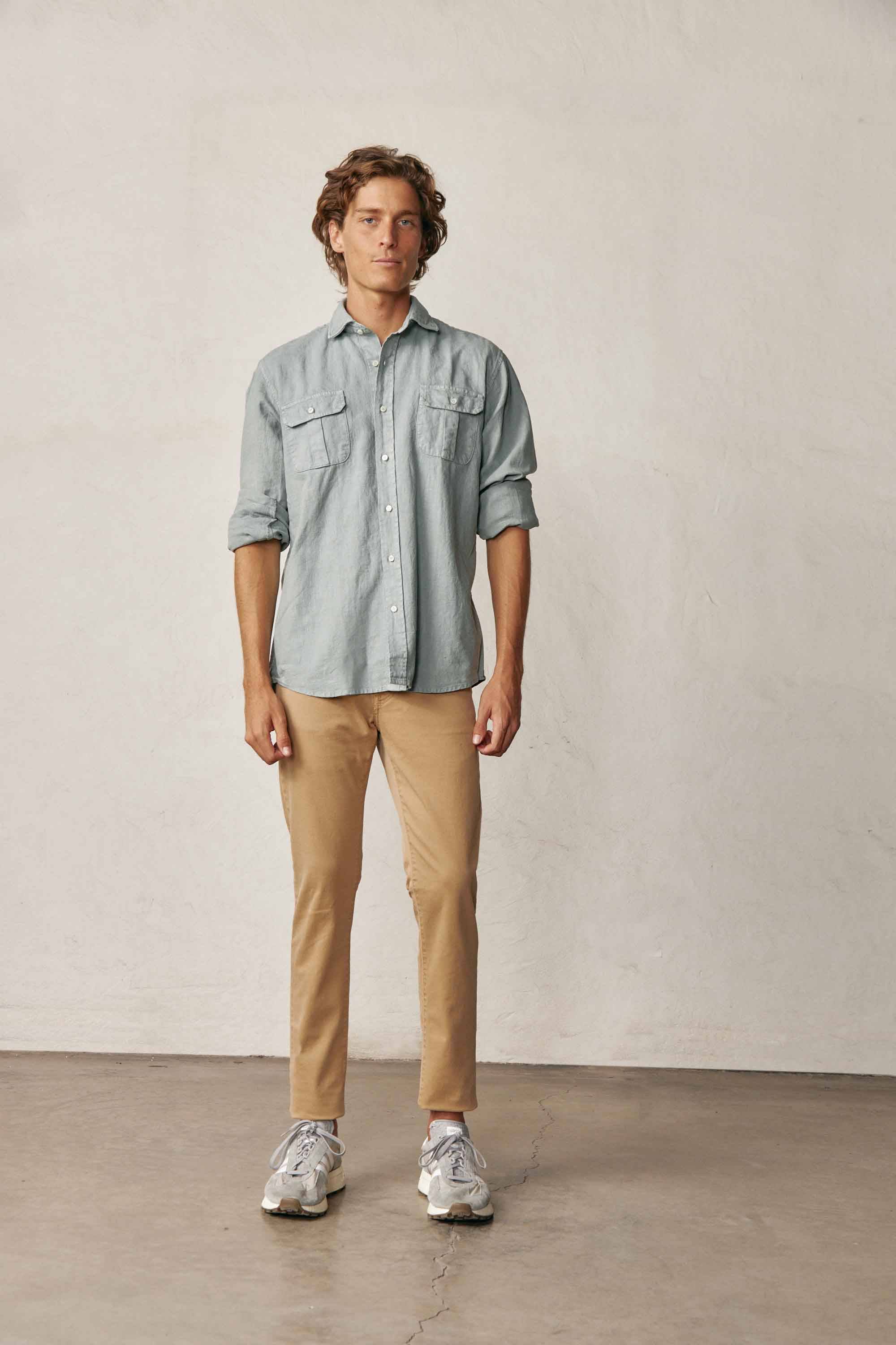 Pantalón Cinco Bolsillos - Camel - Fernando de Cárcer